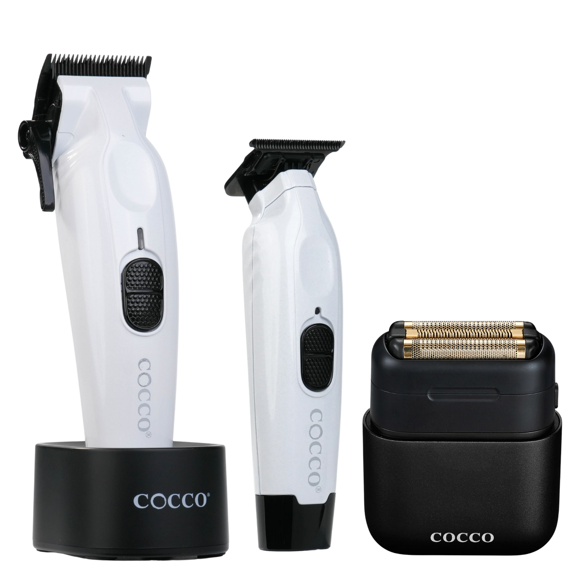 COCCO® Hyper Veloce Clipper, Trimmer & Impacto Shaver Bundle
