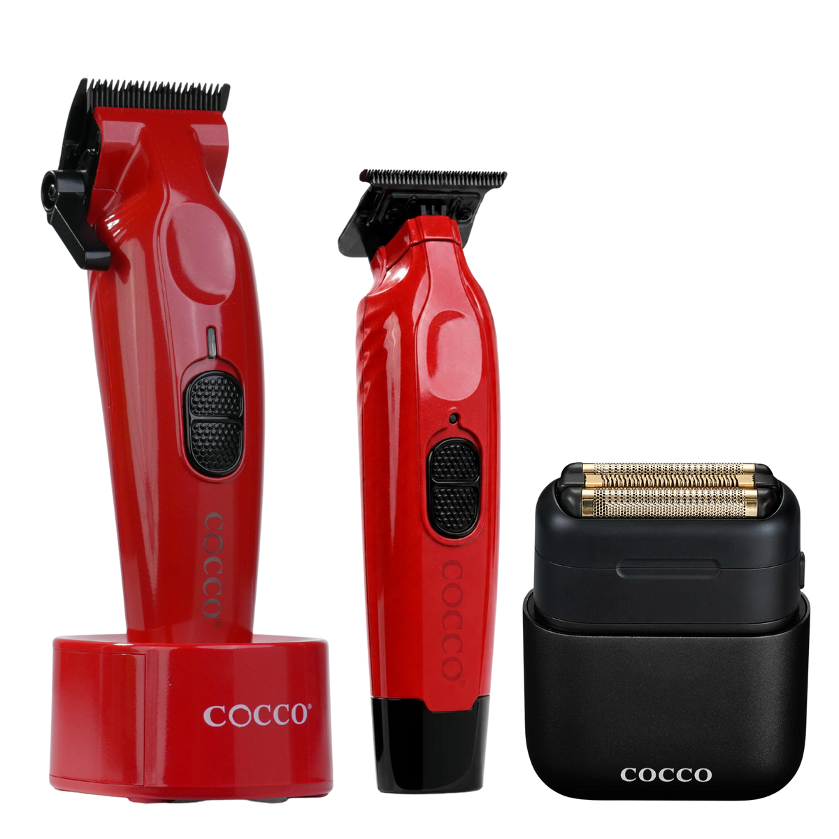 COCCO® Hyper Veloce Clipper, Trimmer & Impacto Shaver Bundle