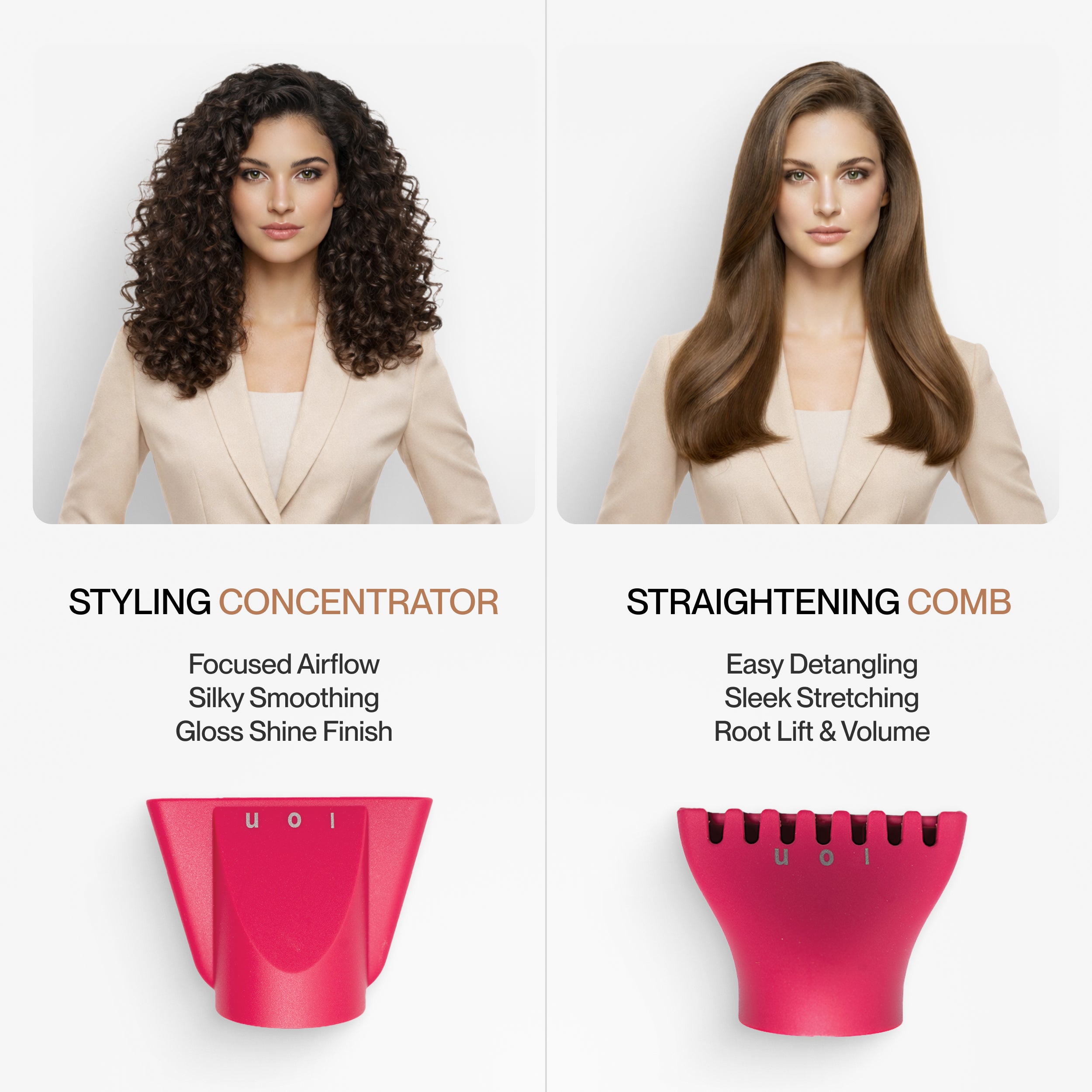 Cocco Nano Pro Hair Dryer (Pink)