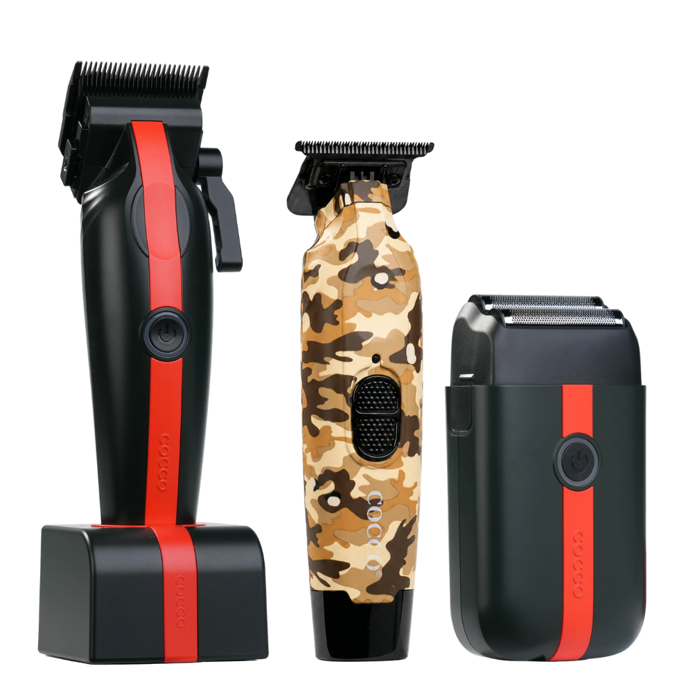 COCCO® Veloce Lite Clipper & Shaver + Hyper Veloce Trimmer Bundle