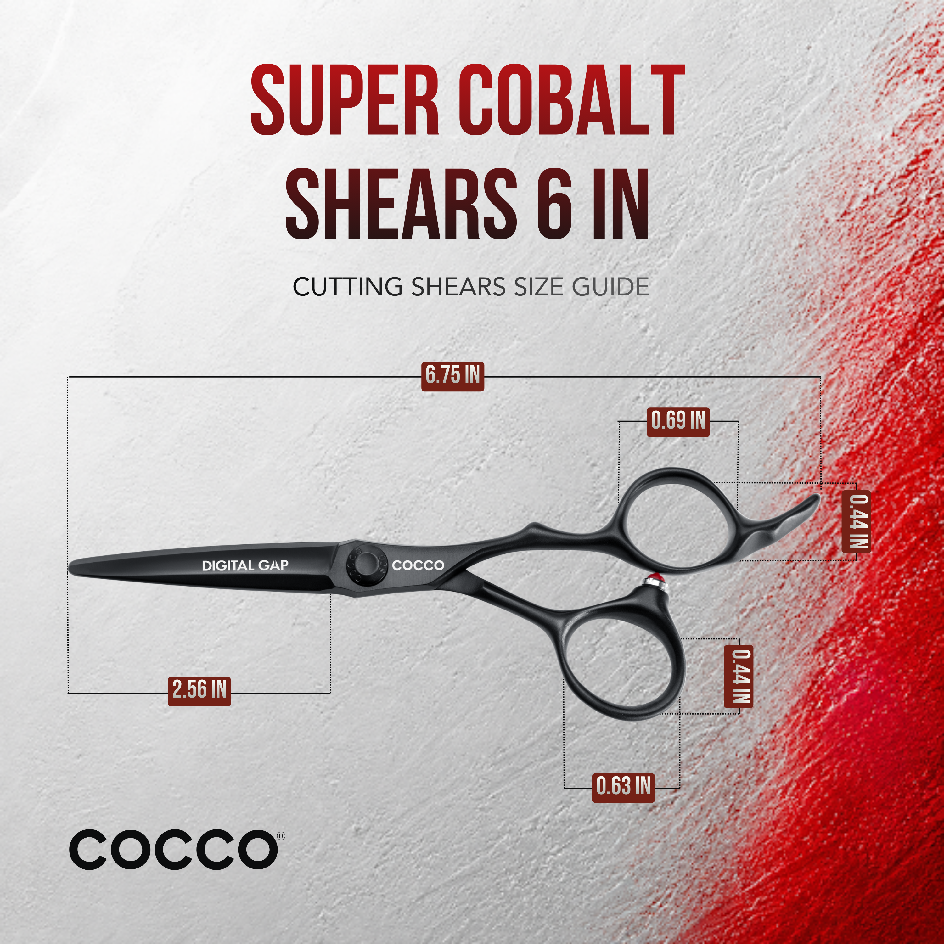 Cutting Shaer Black (Select Size)