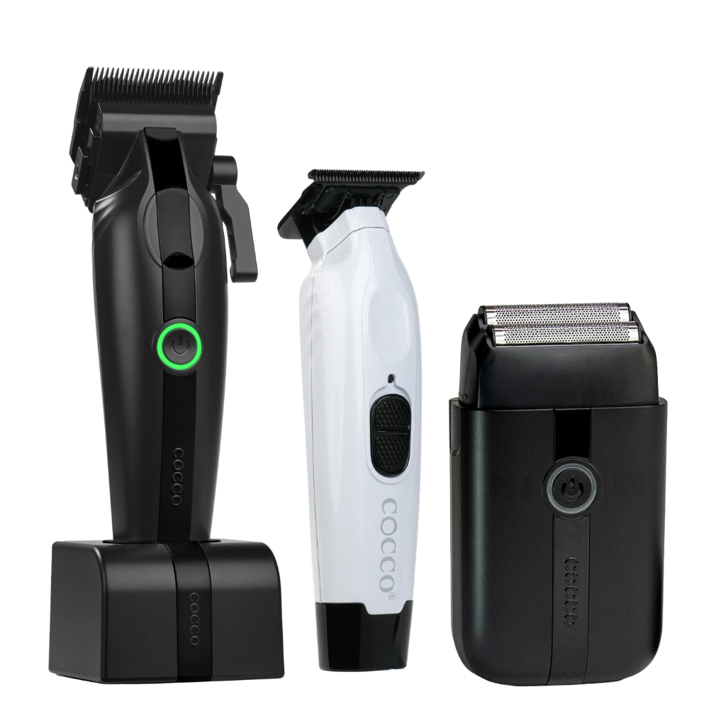 COCCO® Veloce Lite Clipper & Shaver + Hyper Veloce Trimmer Bundle