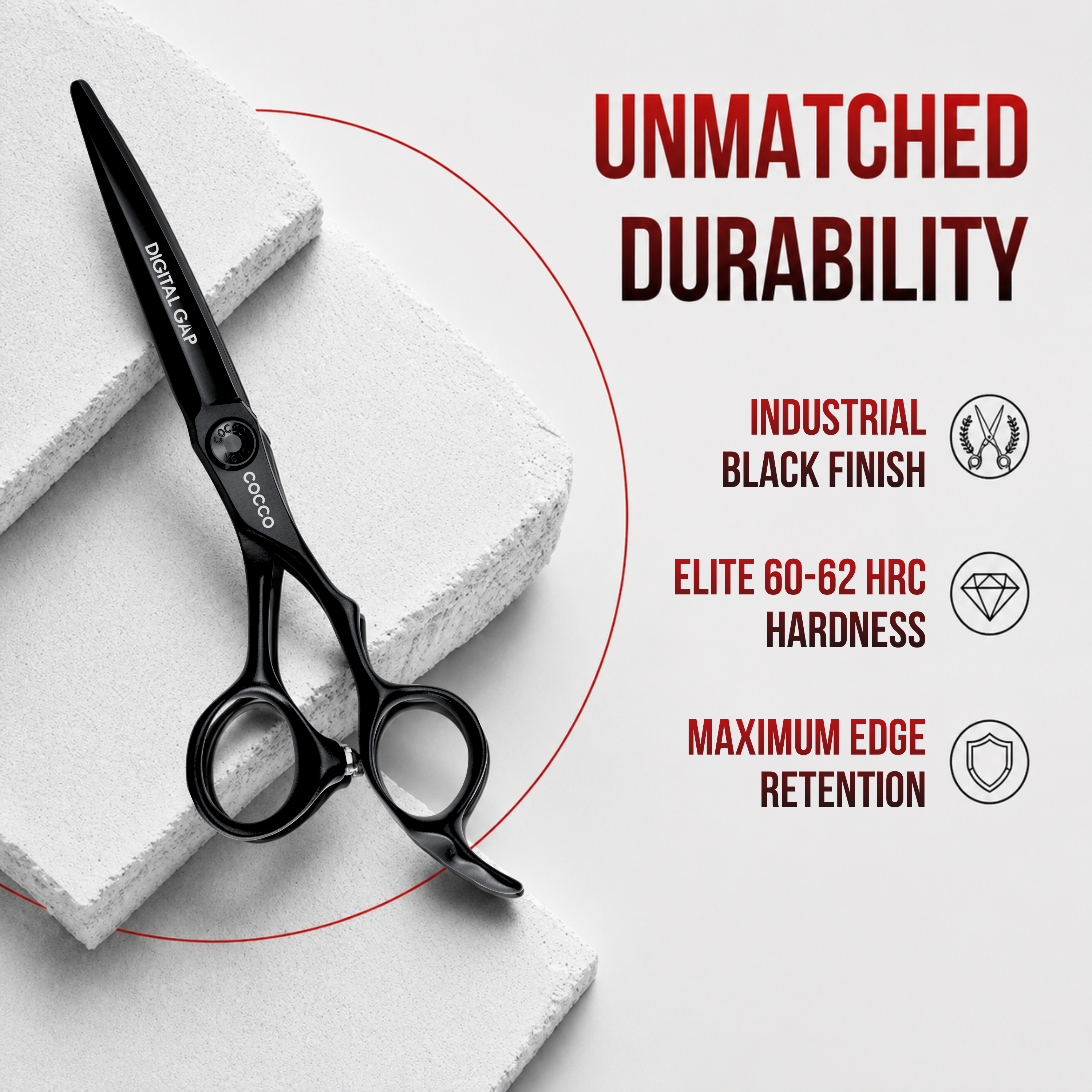 VG10 Cutting Shears Black (Select Size)
