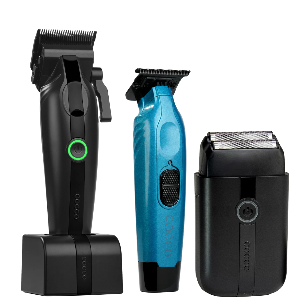 COCCO® Veloce Lite Clipper & Shaver + Hyper Veloce Trimmer Bundle