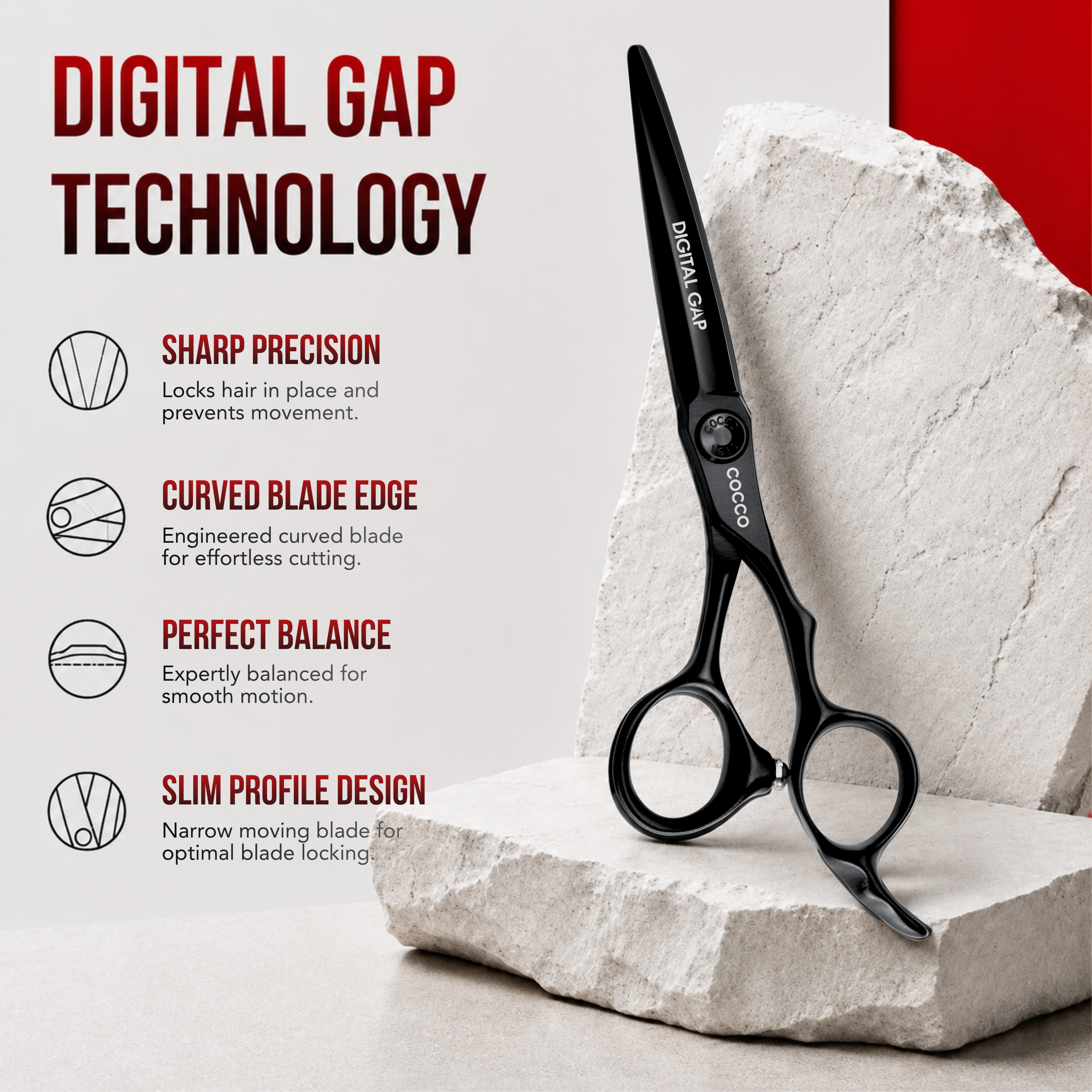 VG10 Cutting Shears Black (Select Size)