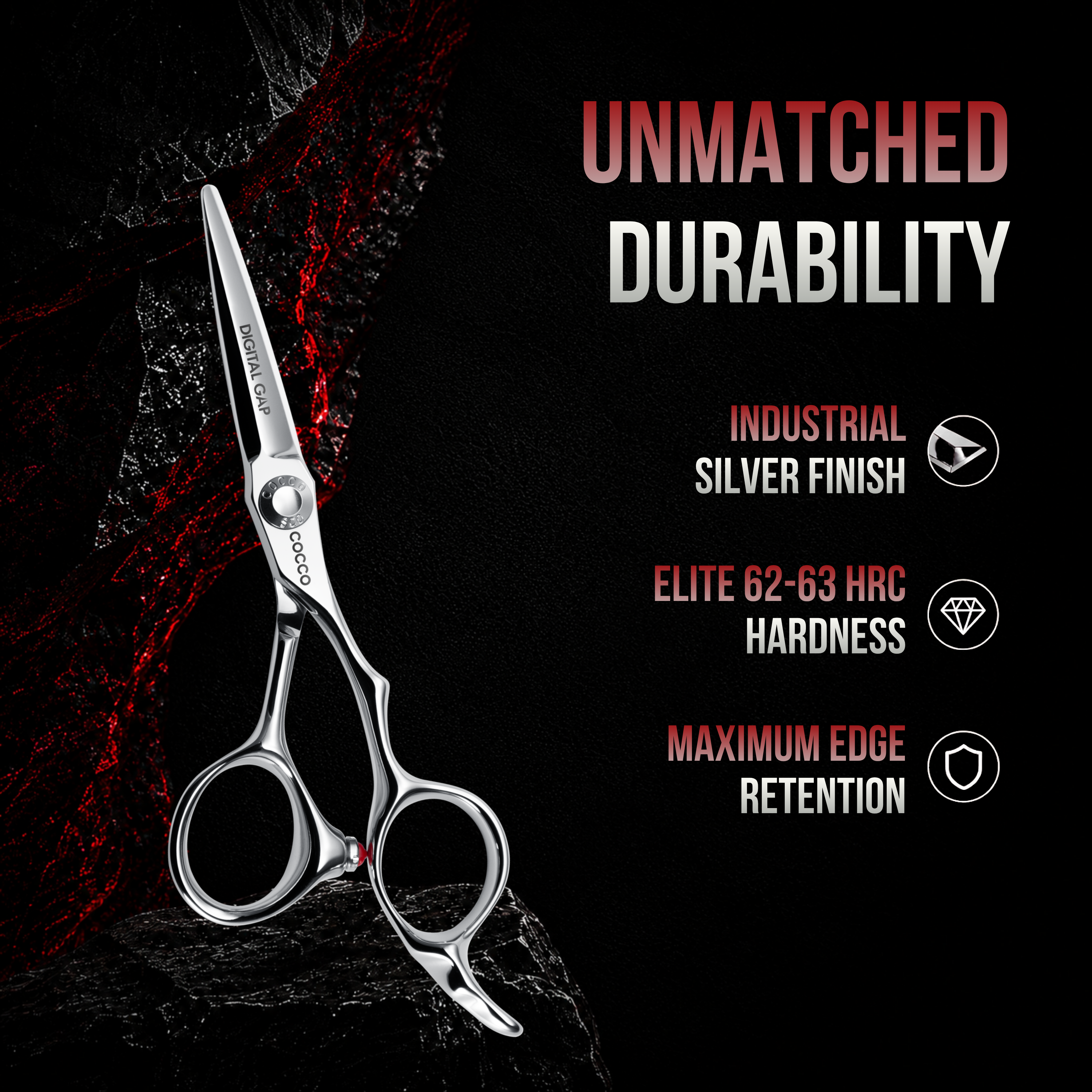 Cutting Shaer Silver (Select Size)