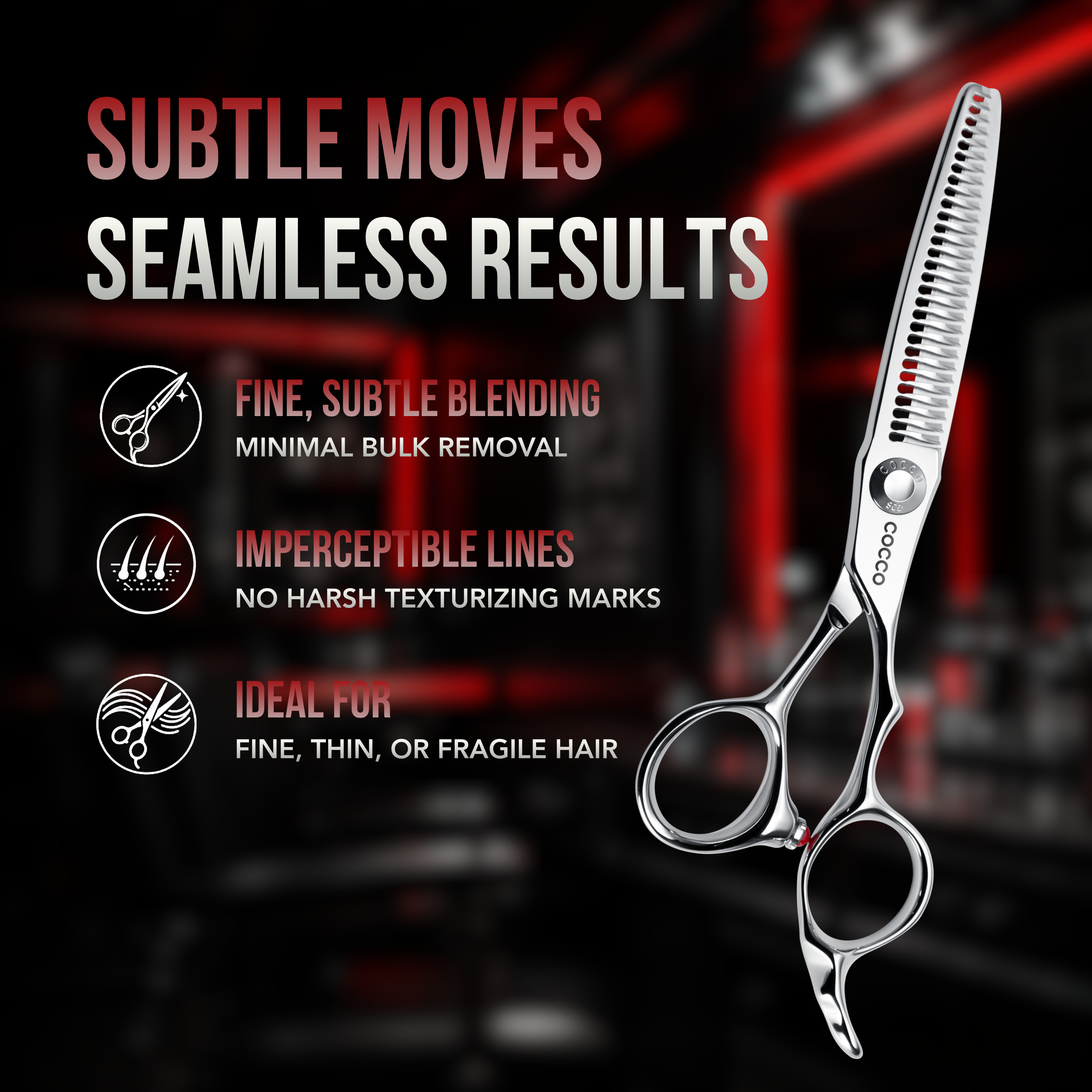 SCO Thinng Shear Silver (20 Tooth)