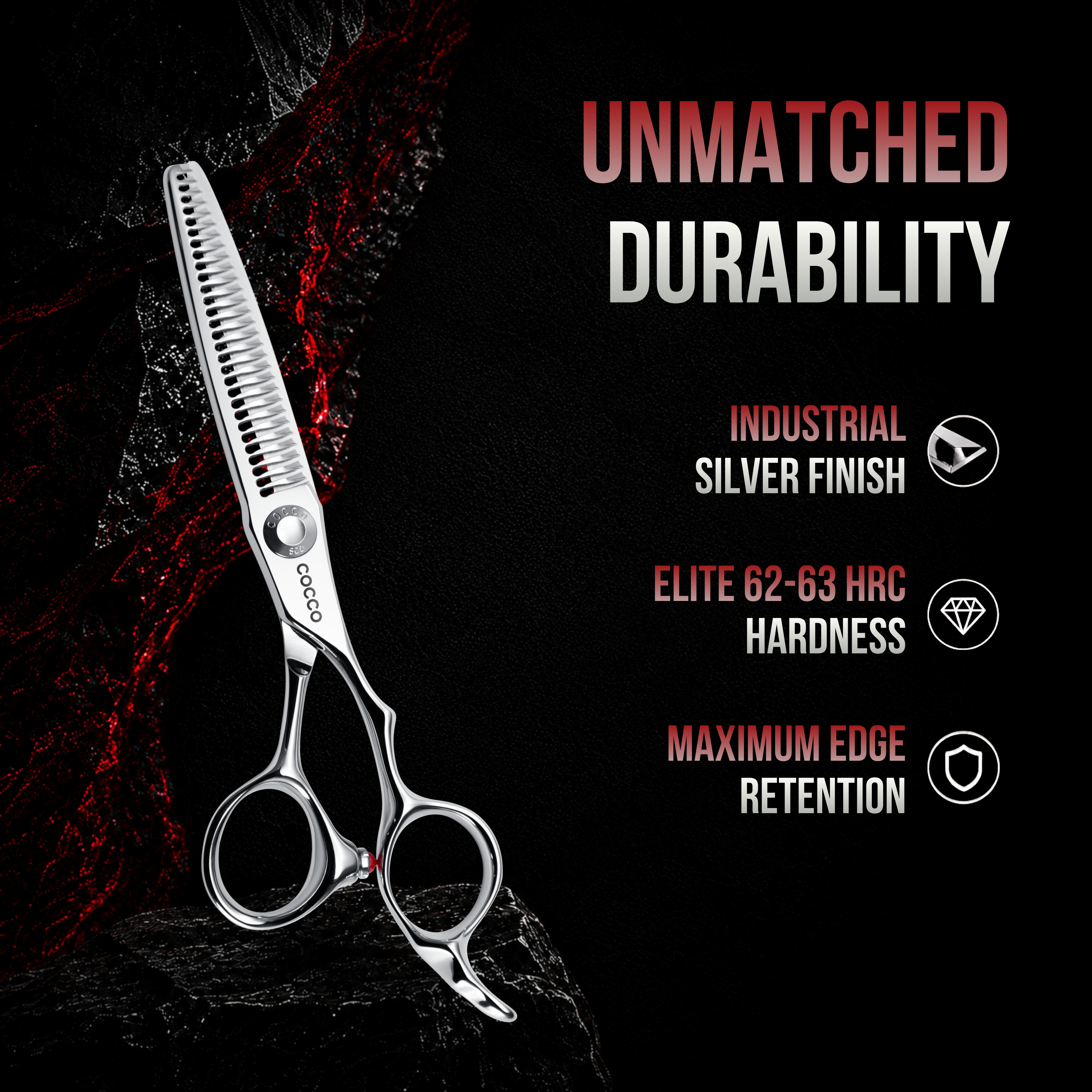 SCO Thinning Shear Silver (17 Tooth)