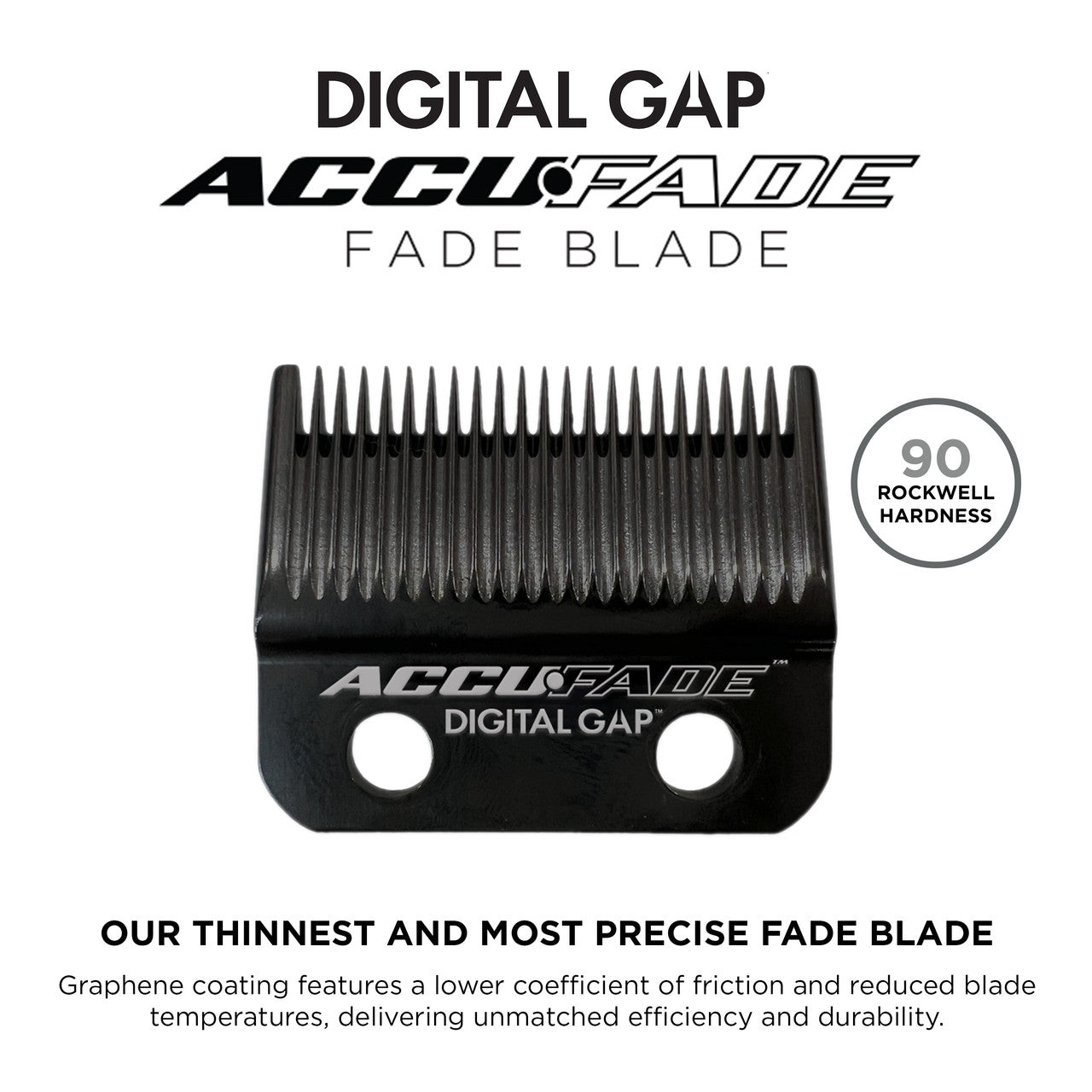 Digital Gap™ Accufade Graphene Fade Clipper Blade