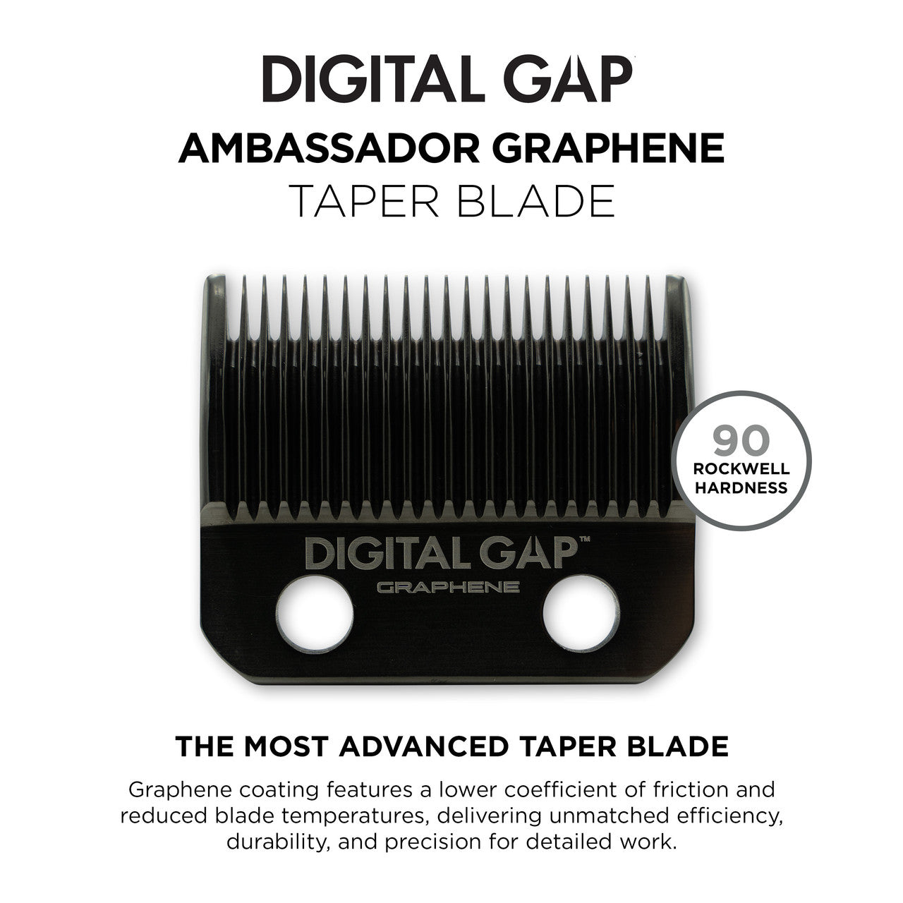 Digital Gap™ Ambassador Graphene Taper Clipper Blade