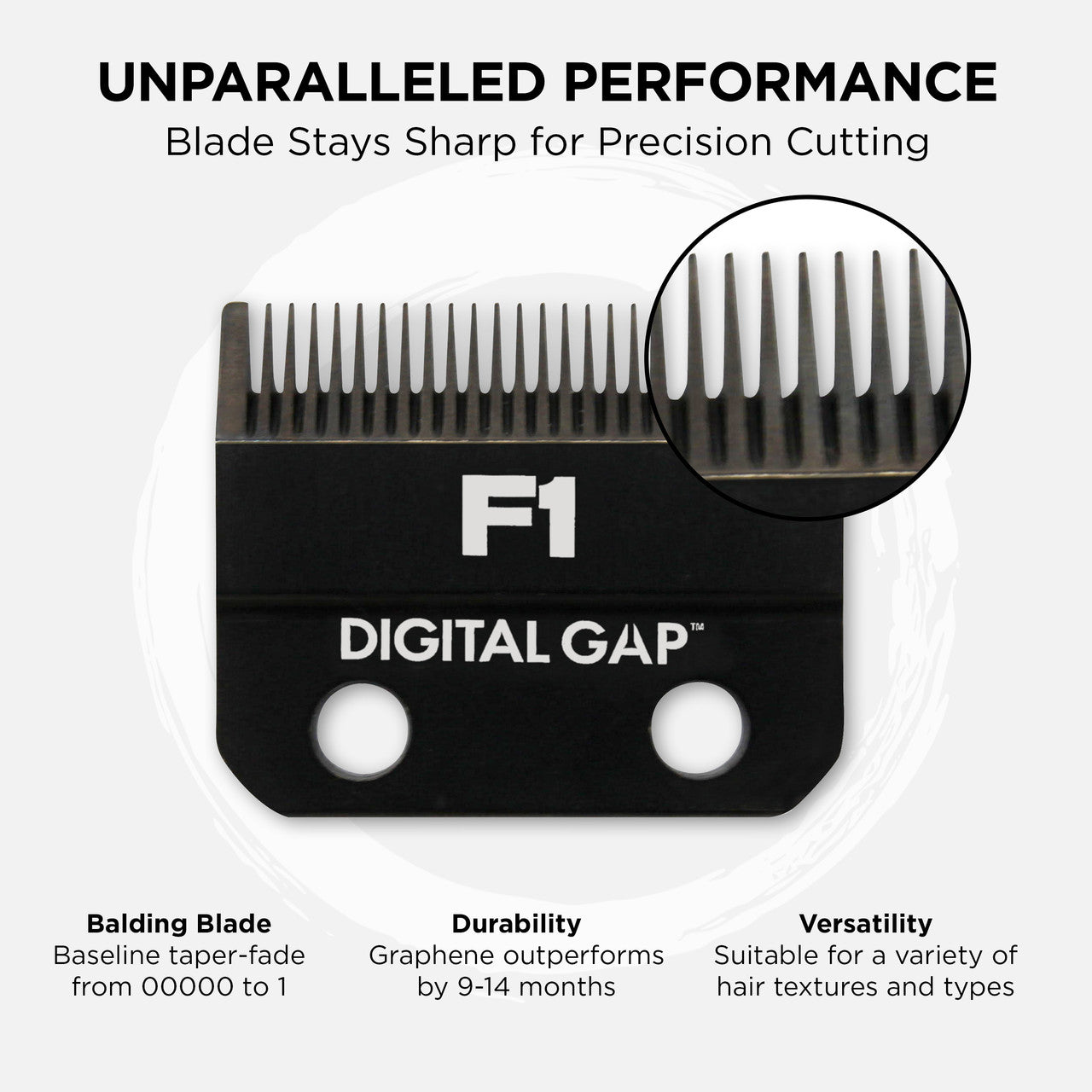 Digital Gap™ Graphene F1 Clipper Blade