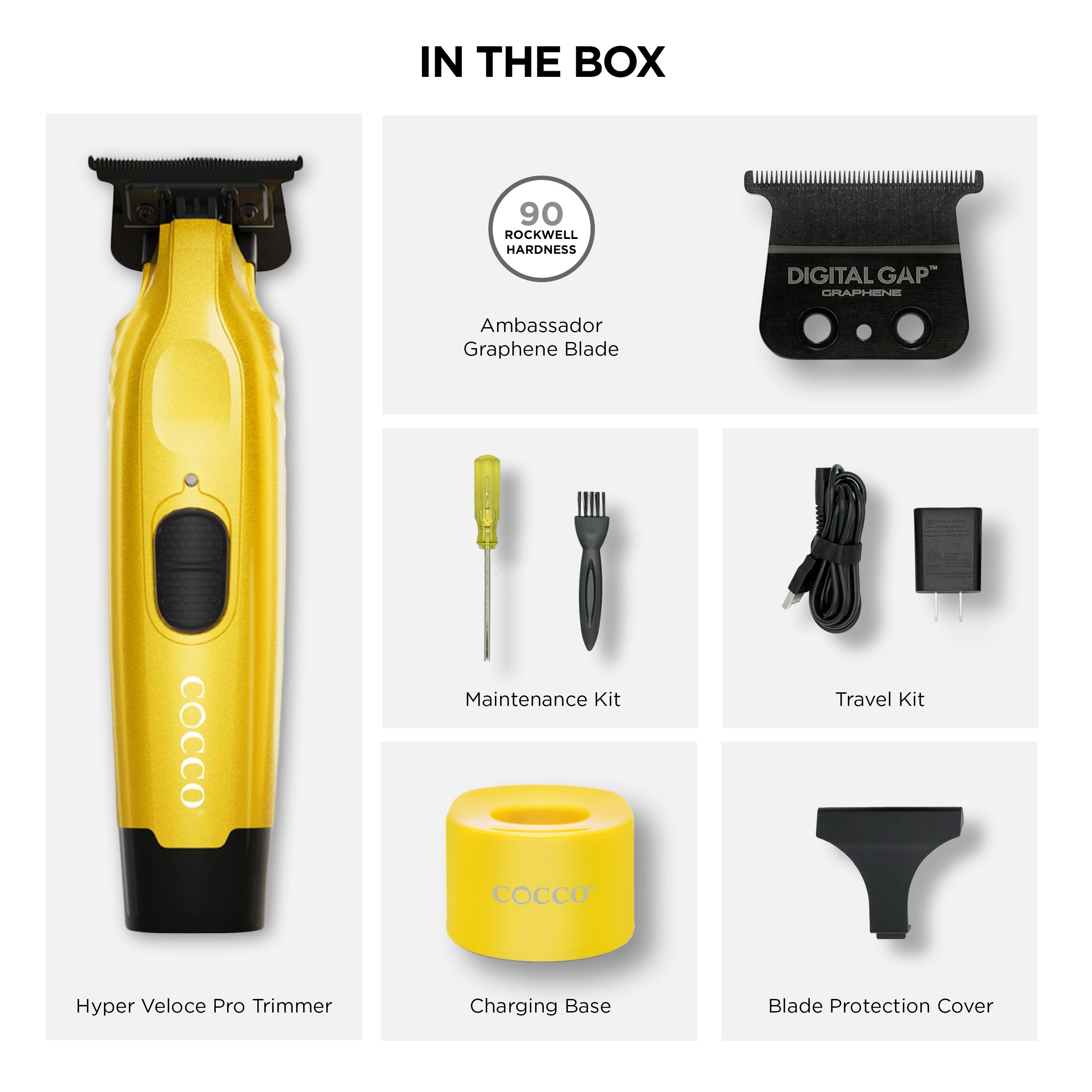 Cocco Hyper Veloce Pro Trimmer (Yellow)