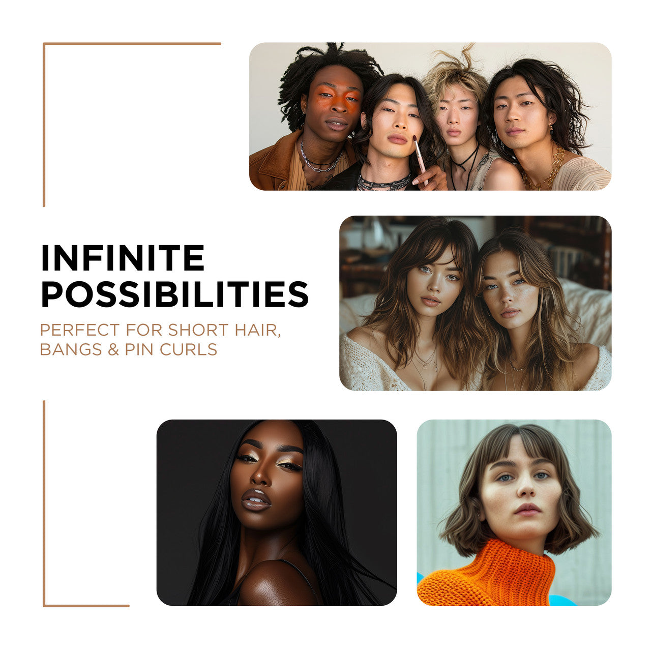 Cocco Stiletto 3/10" Domed Flat Iron