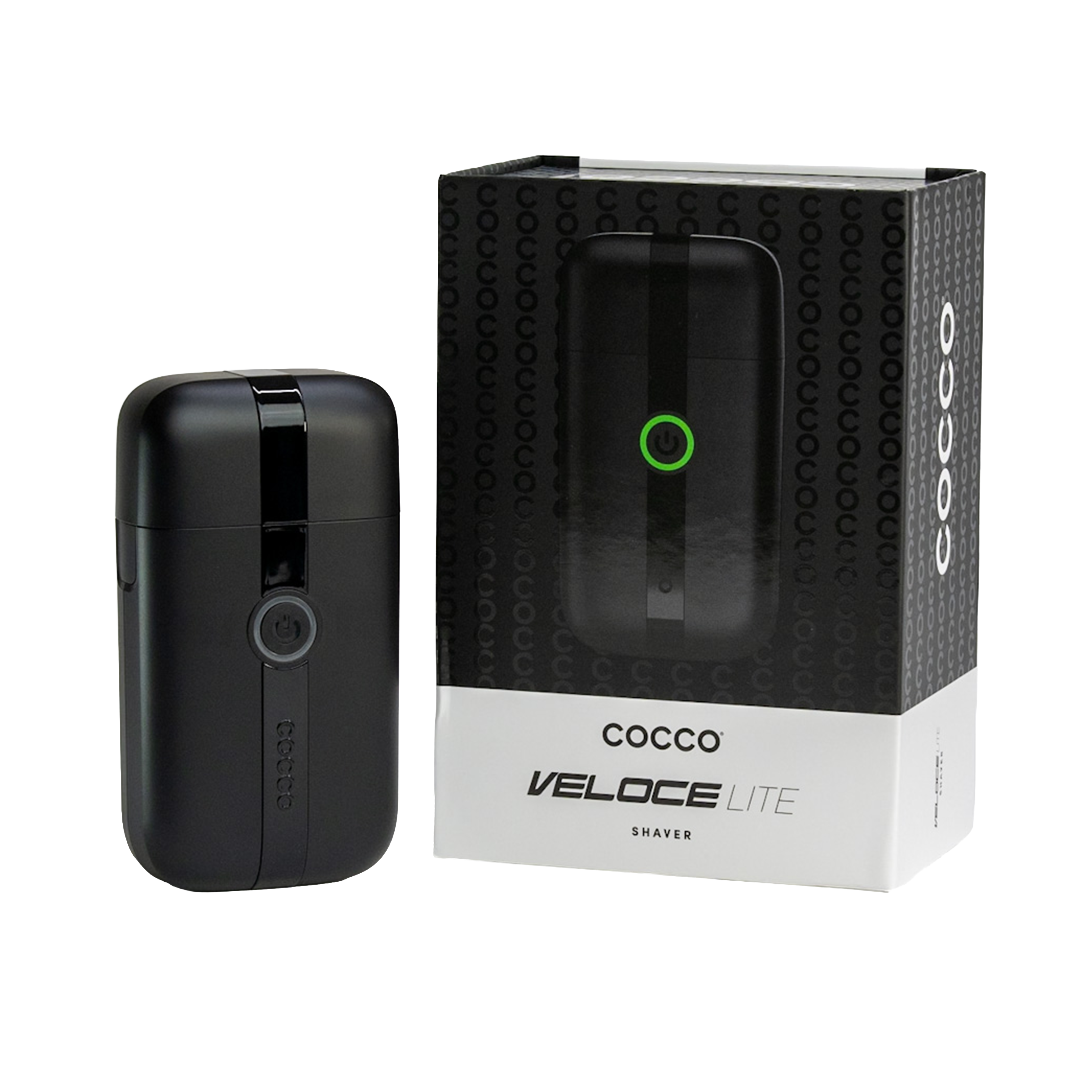 COCCO® Veloce Lite Shaver (Black/Black Stripe)