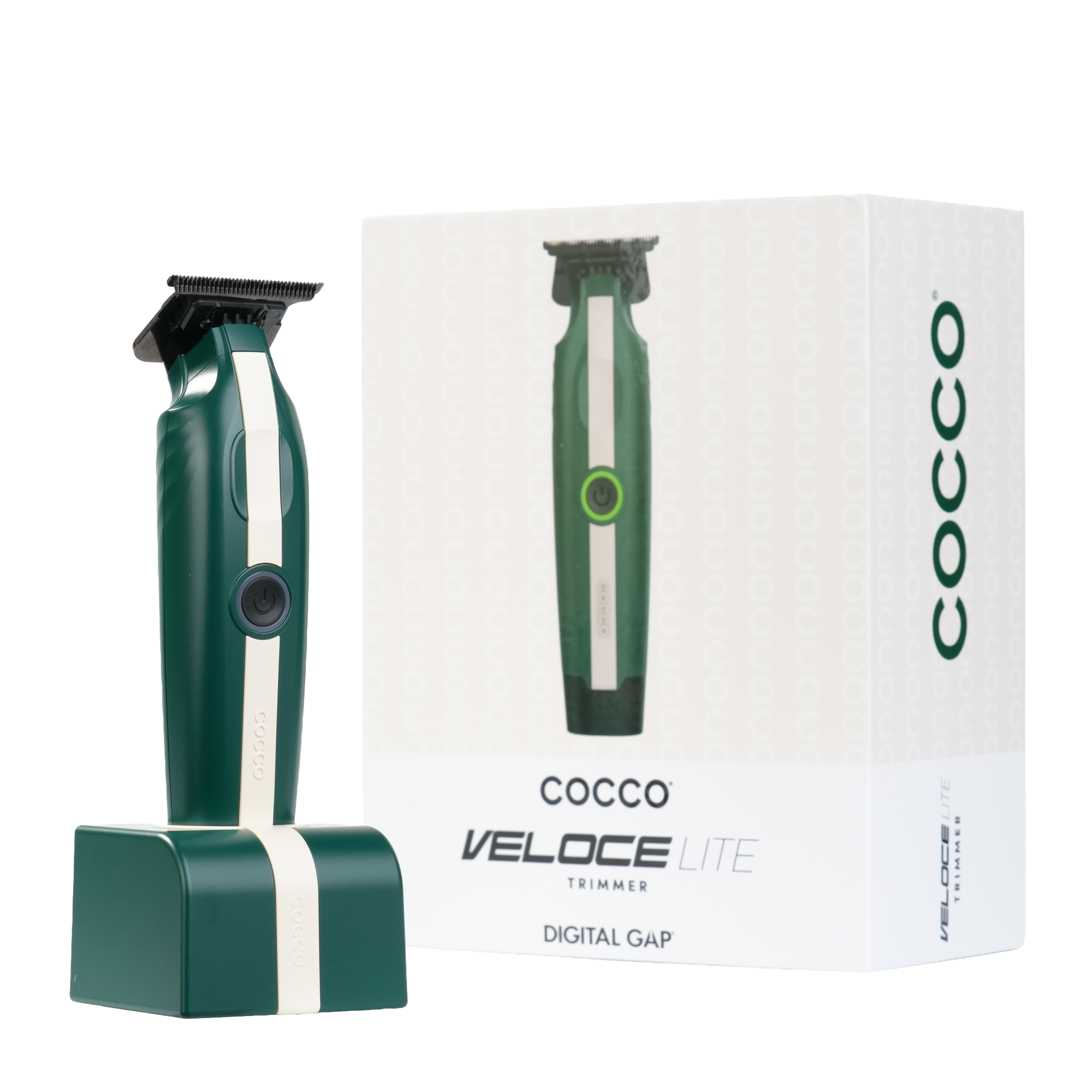 COCCO® Veloce Lite Trimmer (Green/White Stripe)