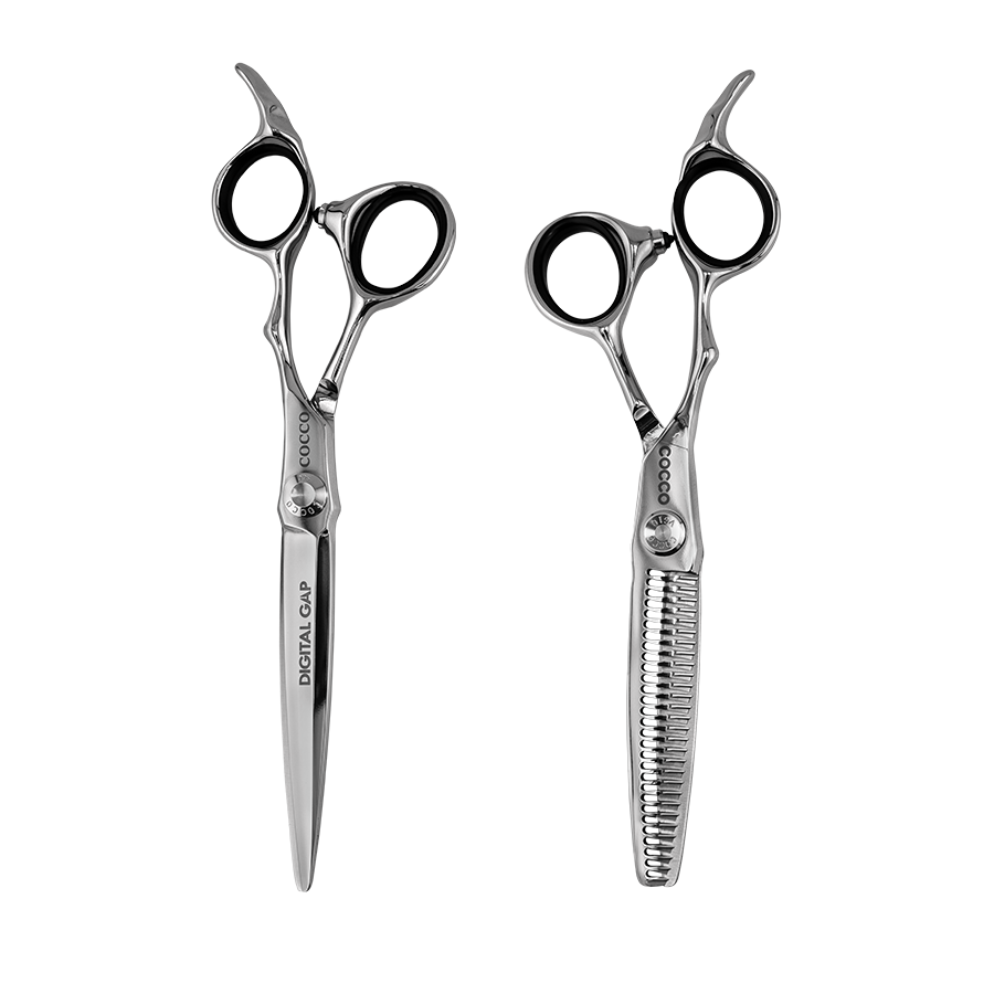 Super Cobalt Blunt and Including 6" 29 Tooth Thinning Shear Set - Select Size