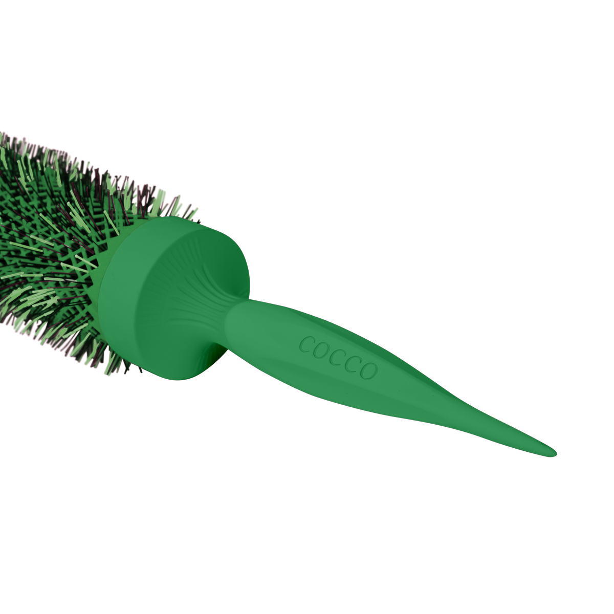Green COCCO® Aura Ceramic Round Brush Size 25m-65m