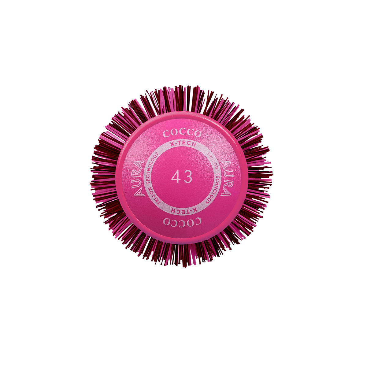 Pink COCCO® Aura Ceramic Round Brush Size 25m-65m