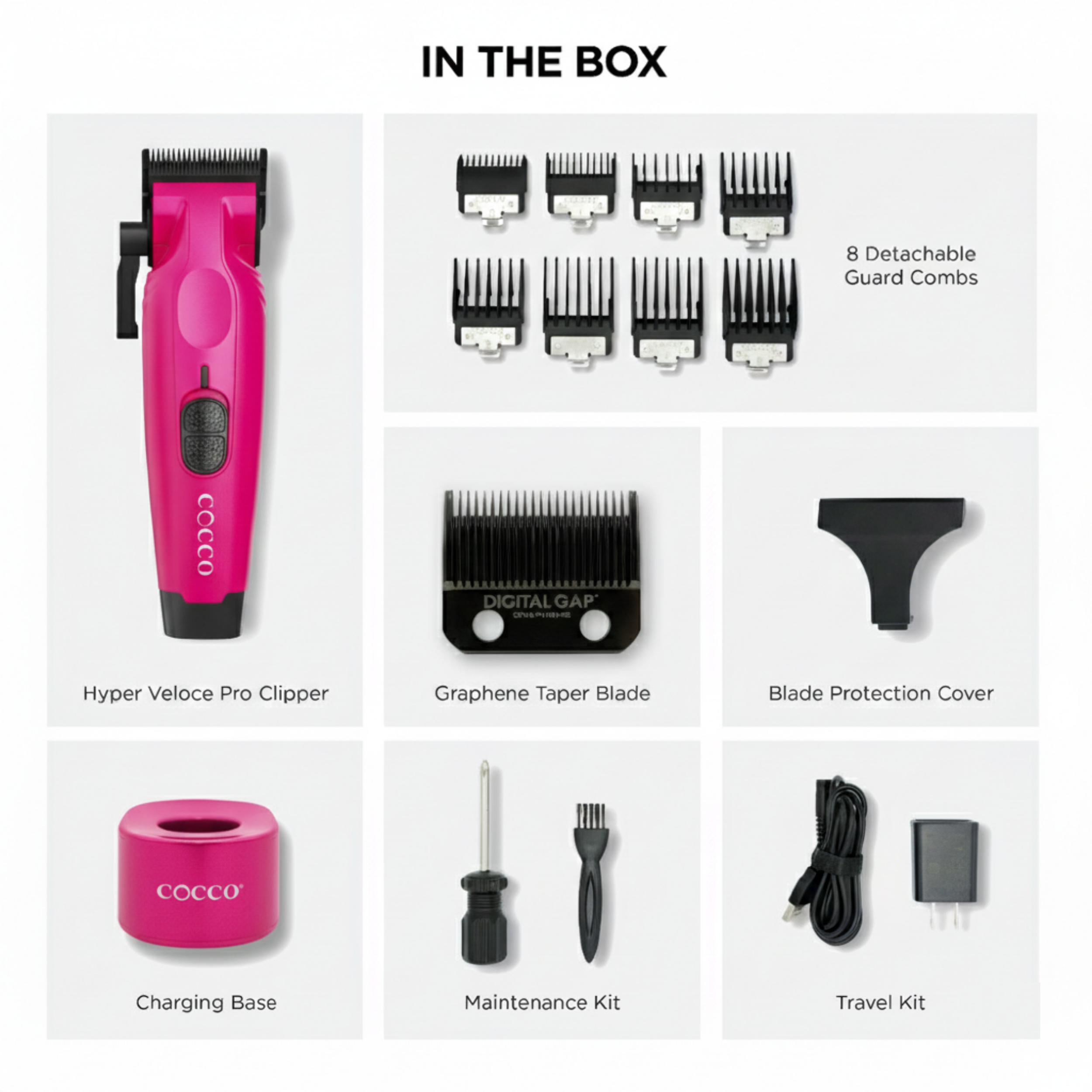 Cocco Hyper Veloce Pro Clipper (Pink)