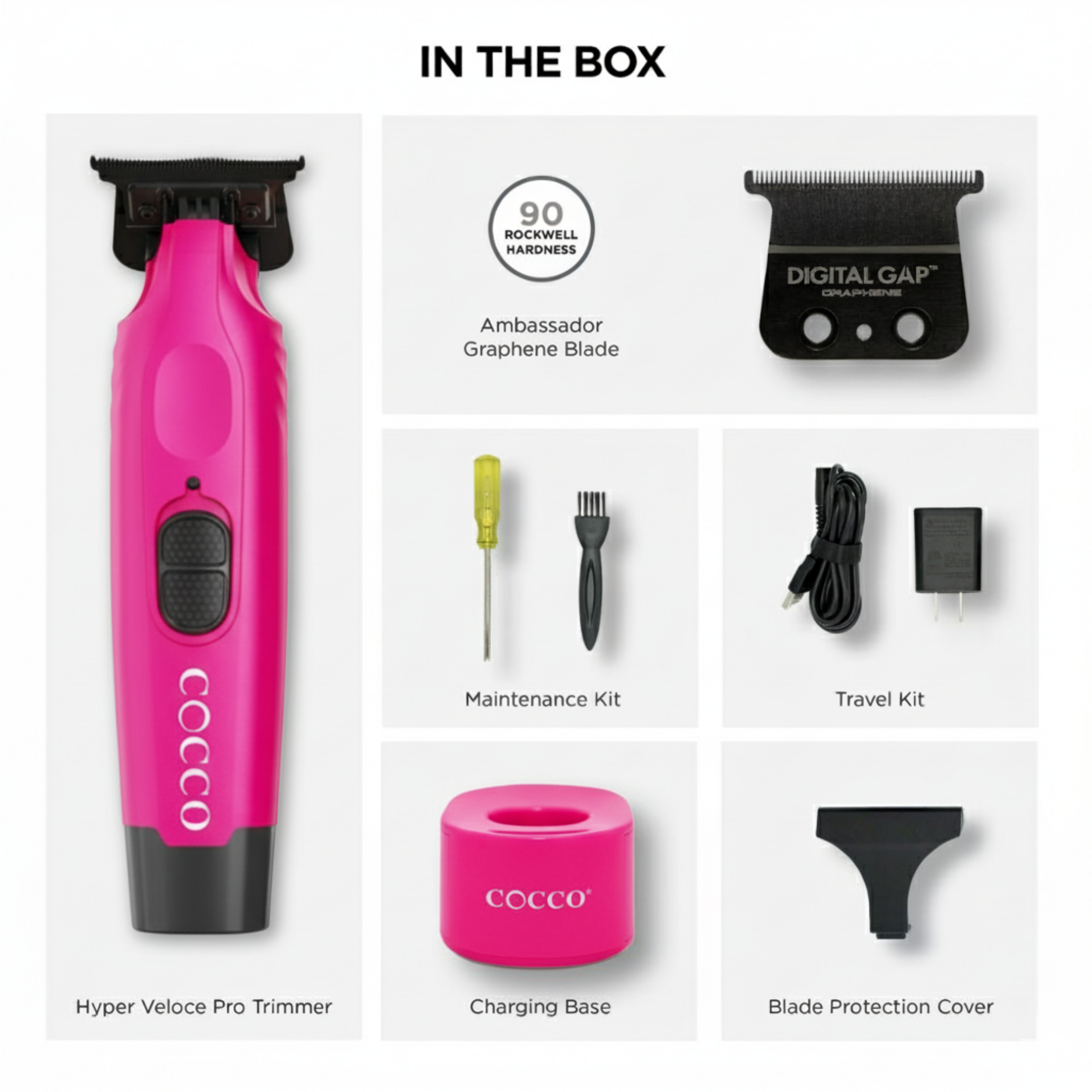 Cocco Hyper Veloce Pro Trimmer (PINK)