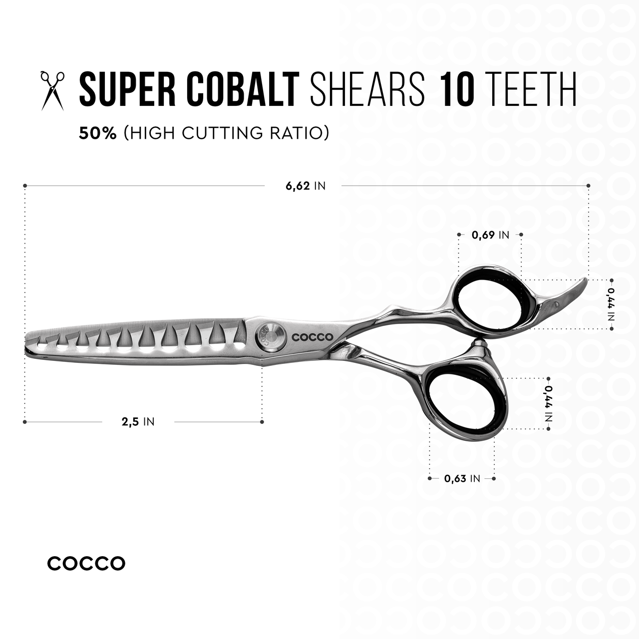 ROBALT SUPER COBALT X-III シザー Super Cobalt Blunt and Thinning Shear Set