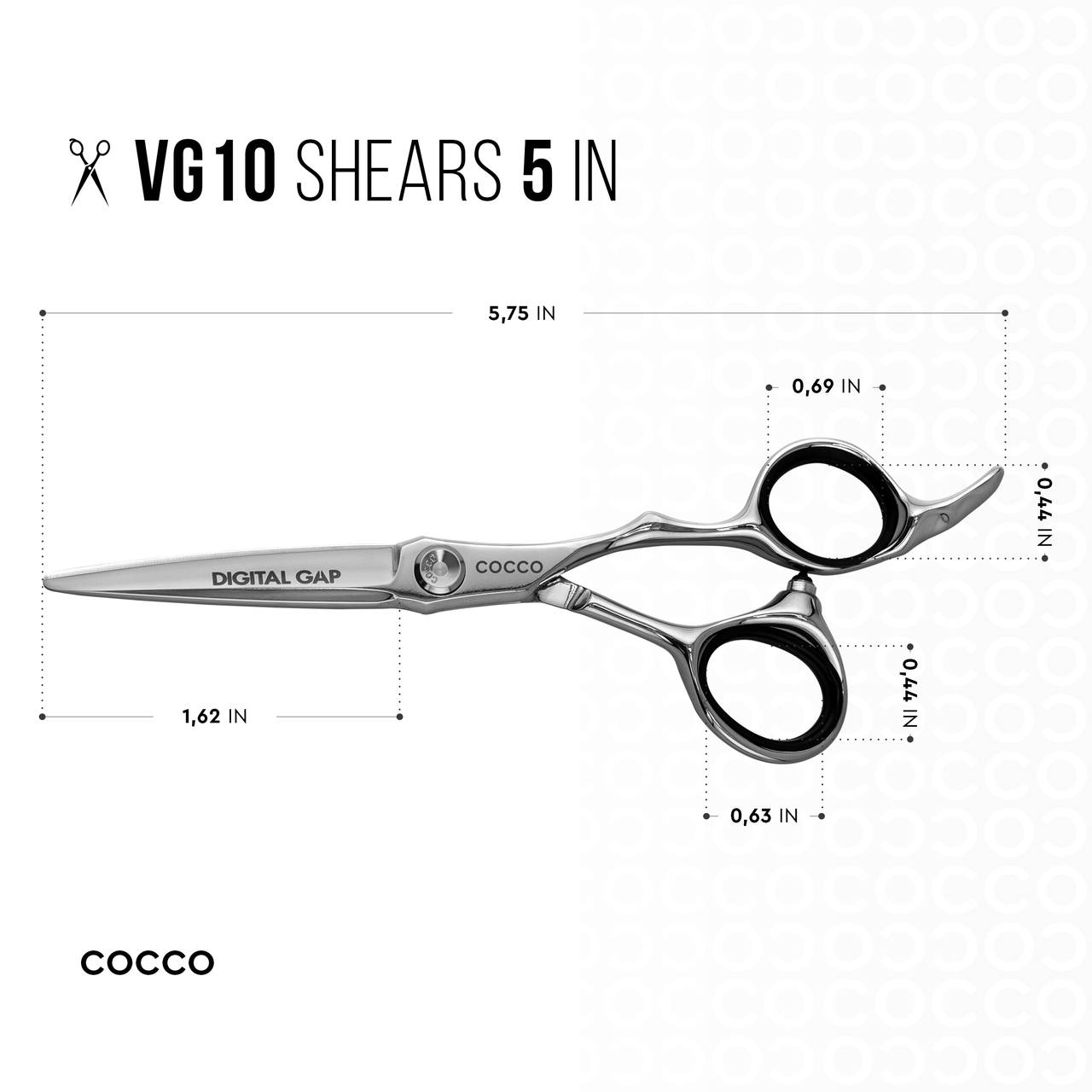 VG10 Blunt and Including 6" 29 Tooth Thinning Shear Set - Select Size