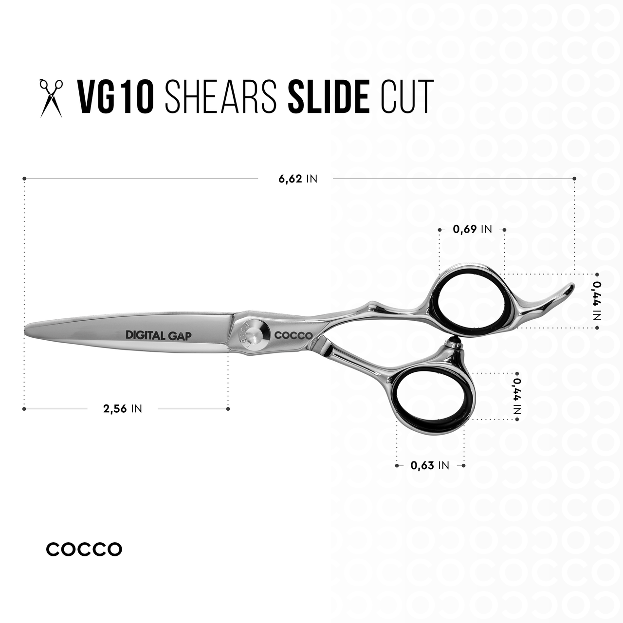 VG10 Blunt and Including 6" 29 Tooth Thinning Shear Set - Select Size