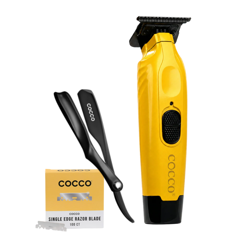 COCCO® Hyper Veloce Trimmer & Razor Blade Bundle