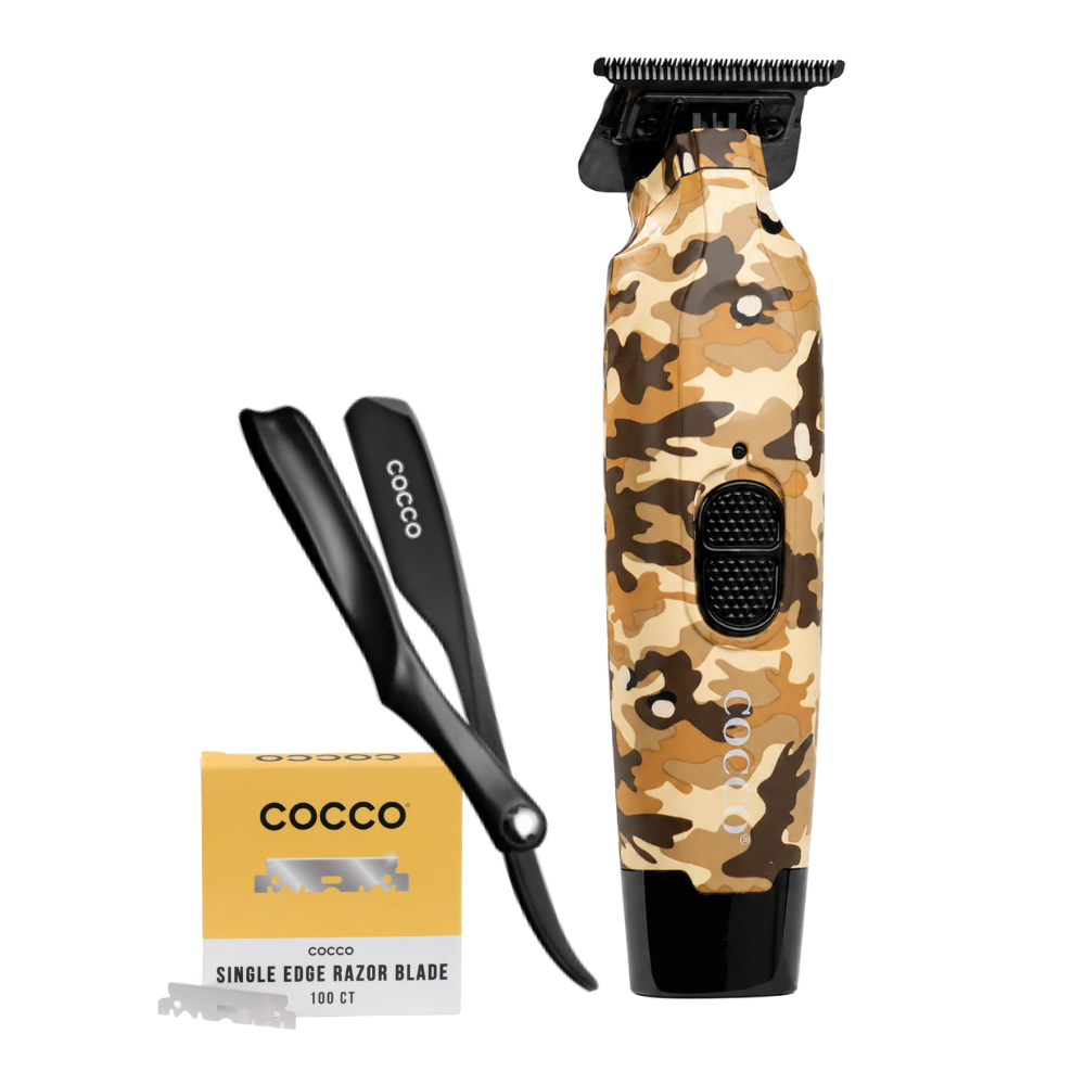 COCCO® Hyper Veloce Trimmer & Razor Blade Bundle