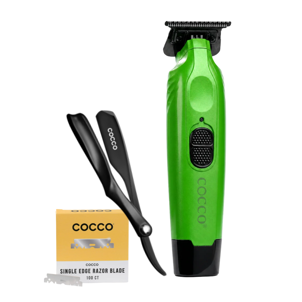 COCCO® Hyper Veloce Trimmer & Razor Blade Bundle