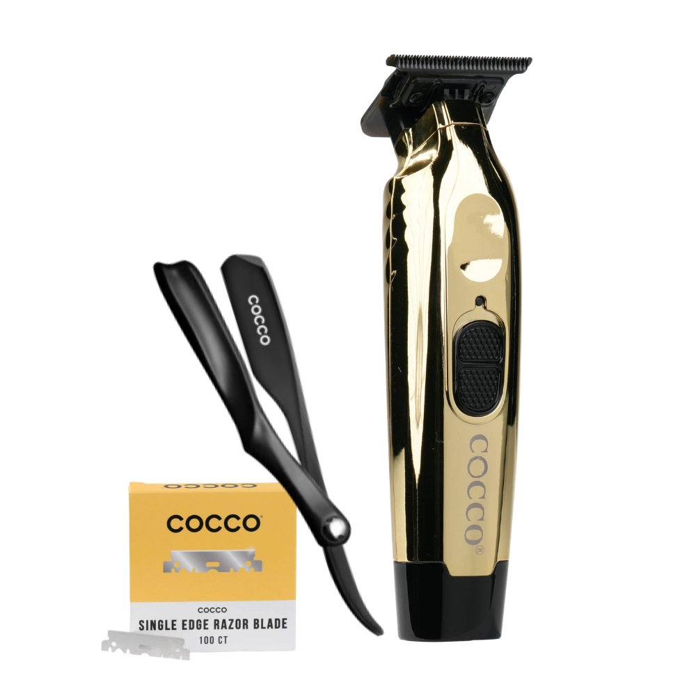 COCCO® Hyper Veloce Trimmer & Razor Blade Bundle