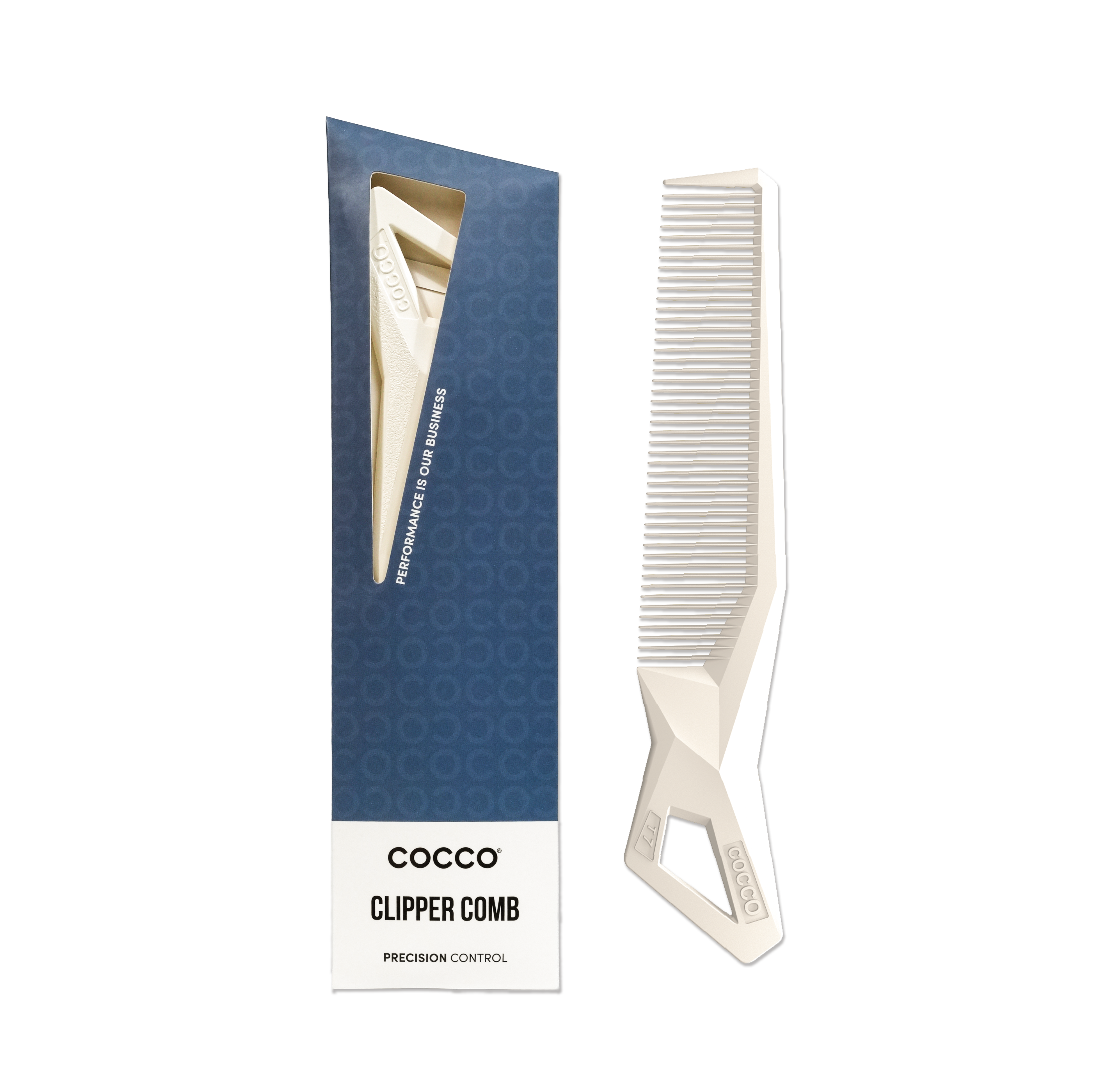 Clipper Comb (White)