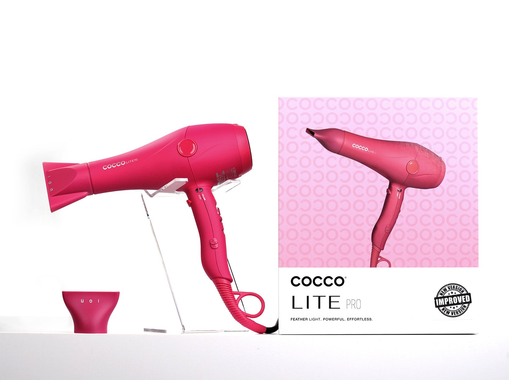 Cocco Lite Pro XL Hair Dryer (Pink)