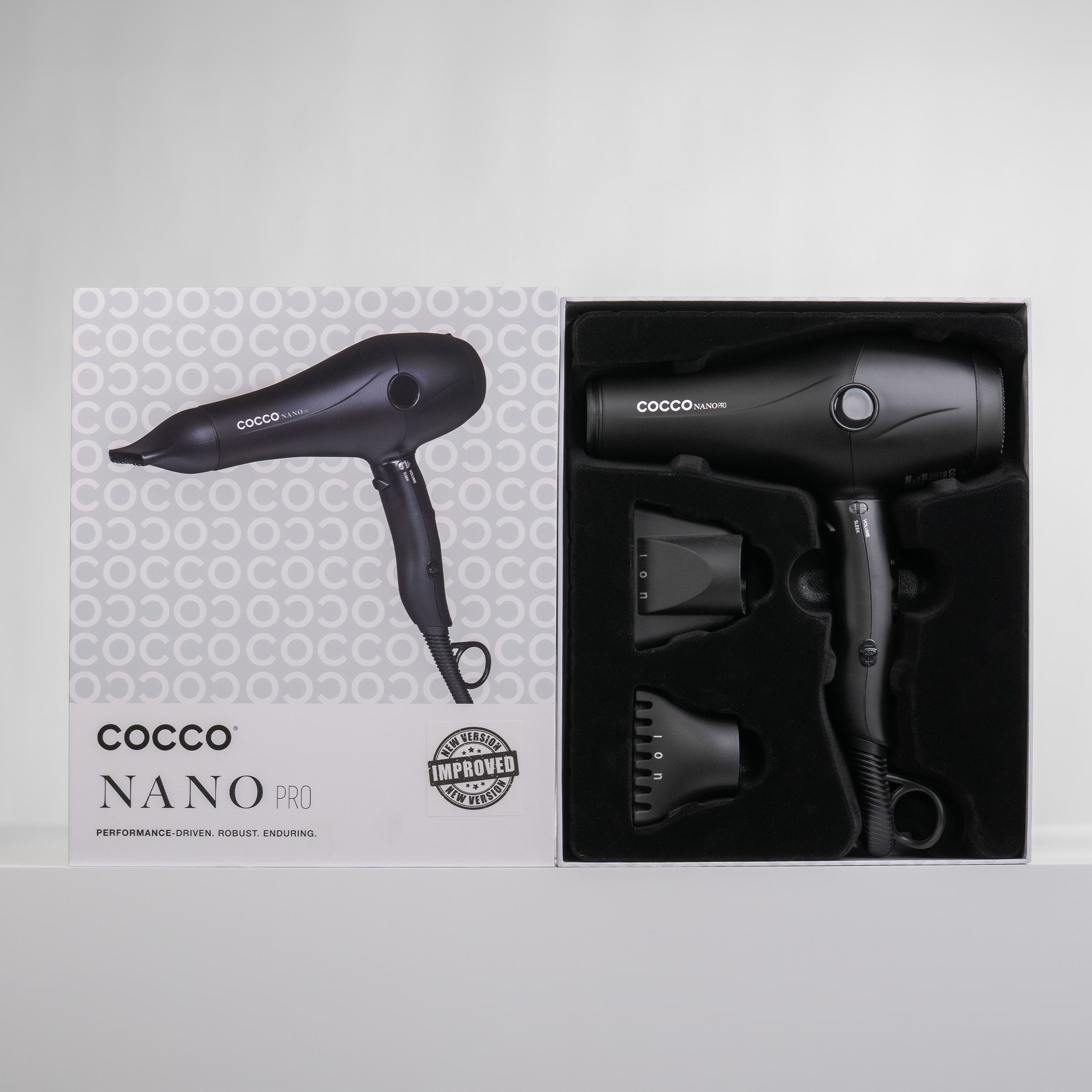 Cocco Nano Pro Hair Dryer (Black)