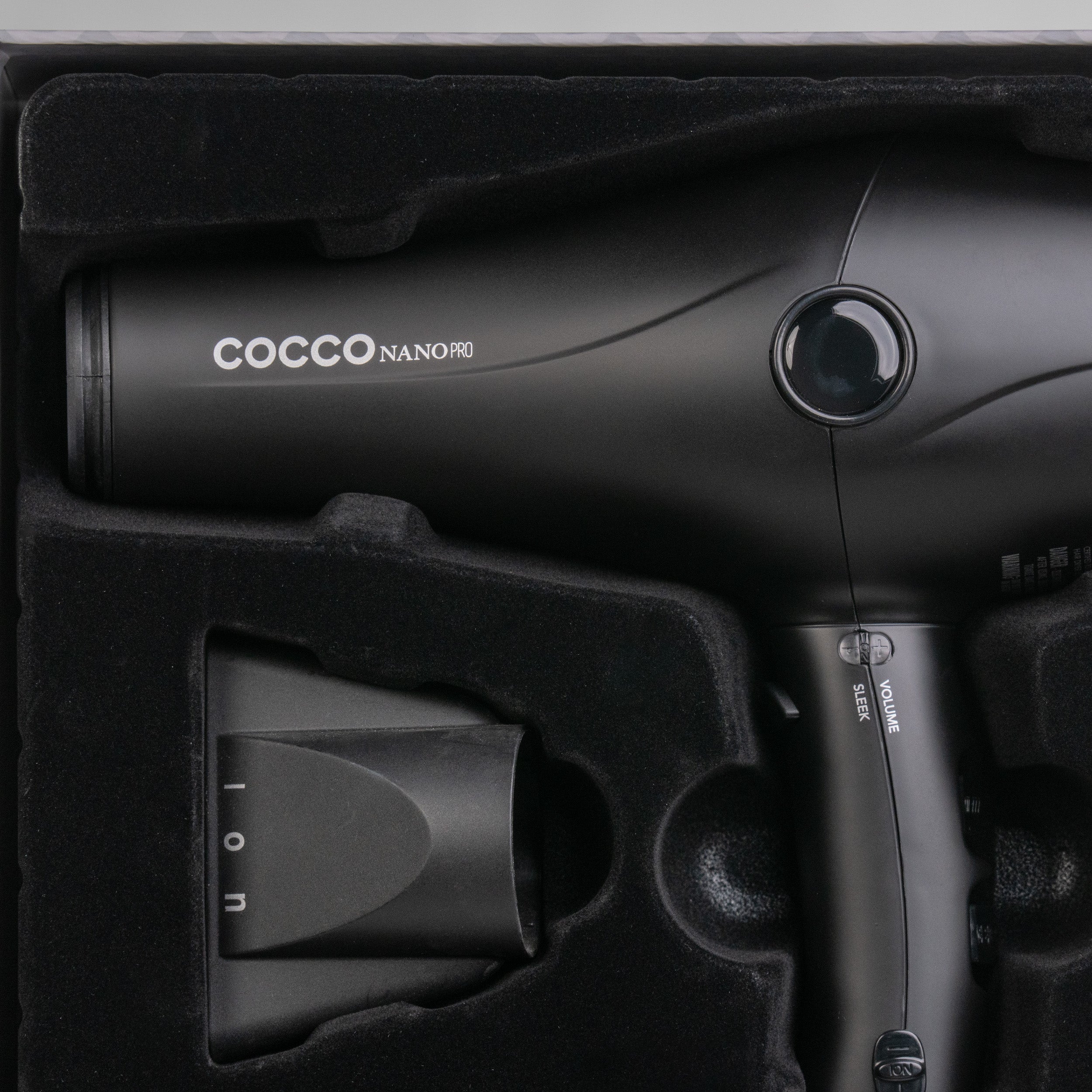 Cocco Nano Pro Hair Dryer (Black)