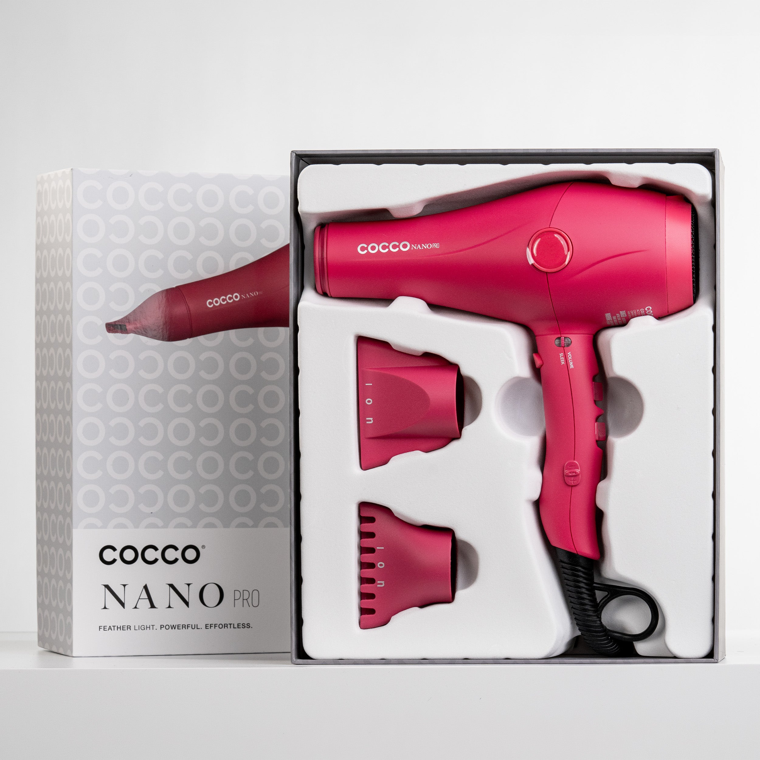 Cocco Nano Pro Hair Dryer (Pink)