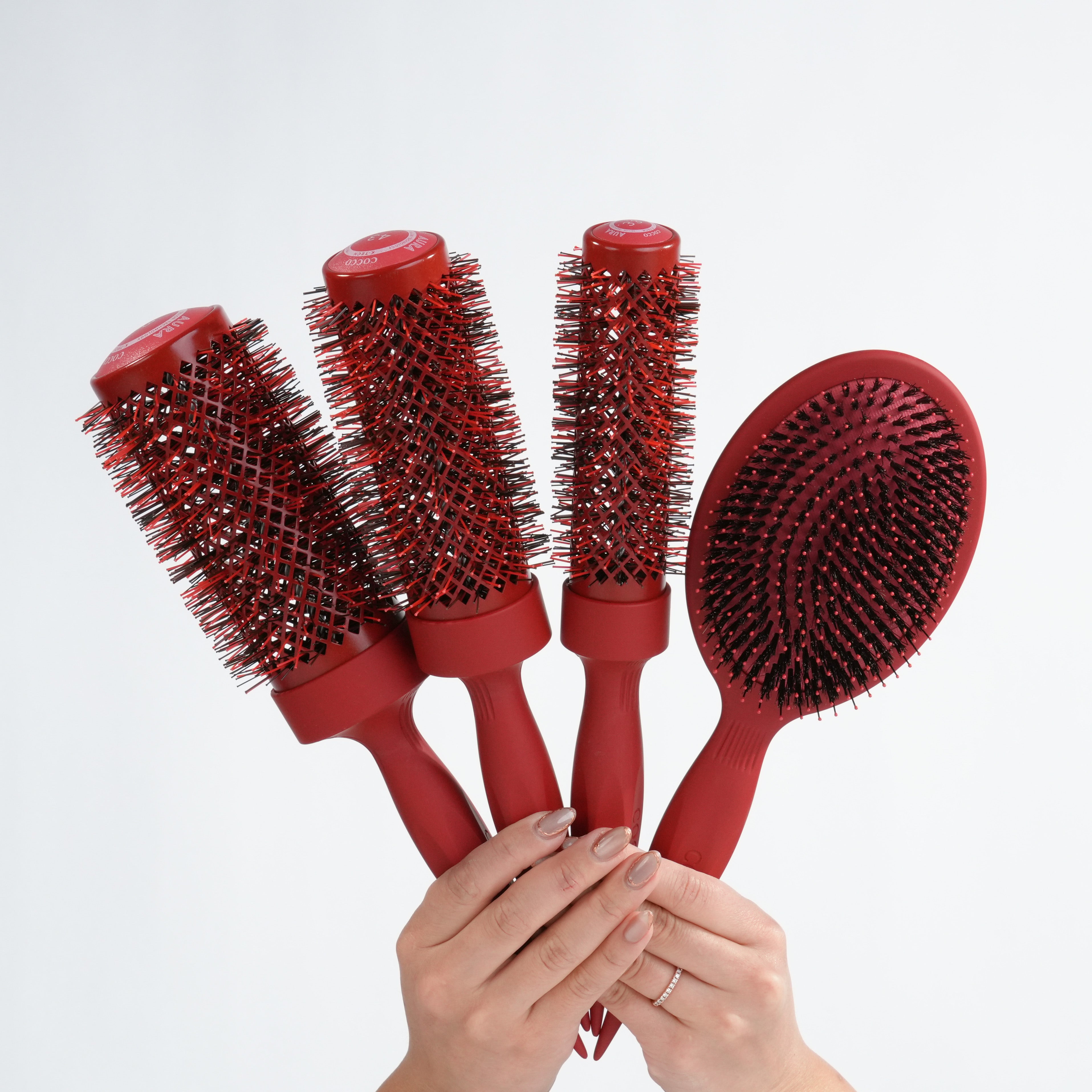 Cocco Aura Brush Set (Red)