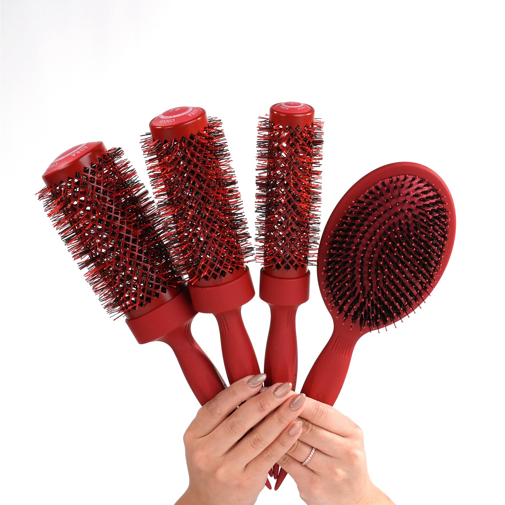 Cocco Aura Brush Set (Red)