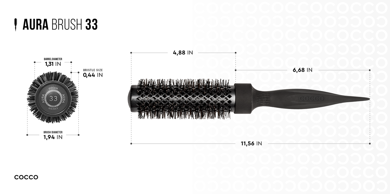 Cocco Aura Brush Set (Black)