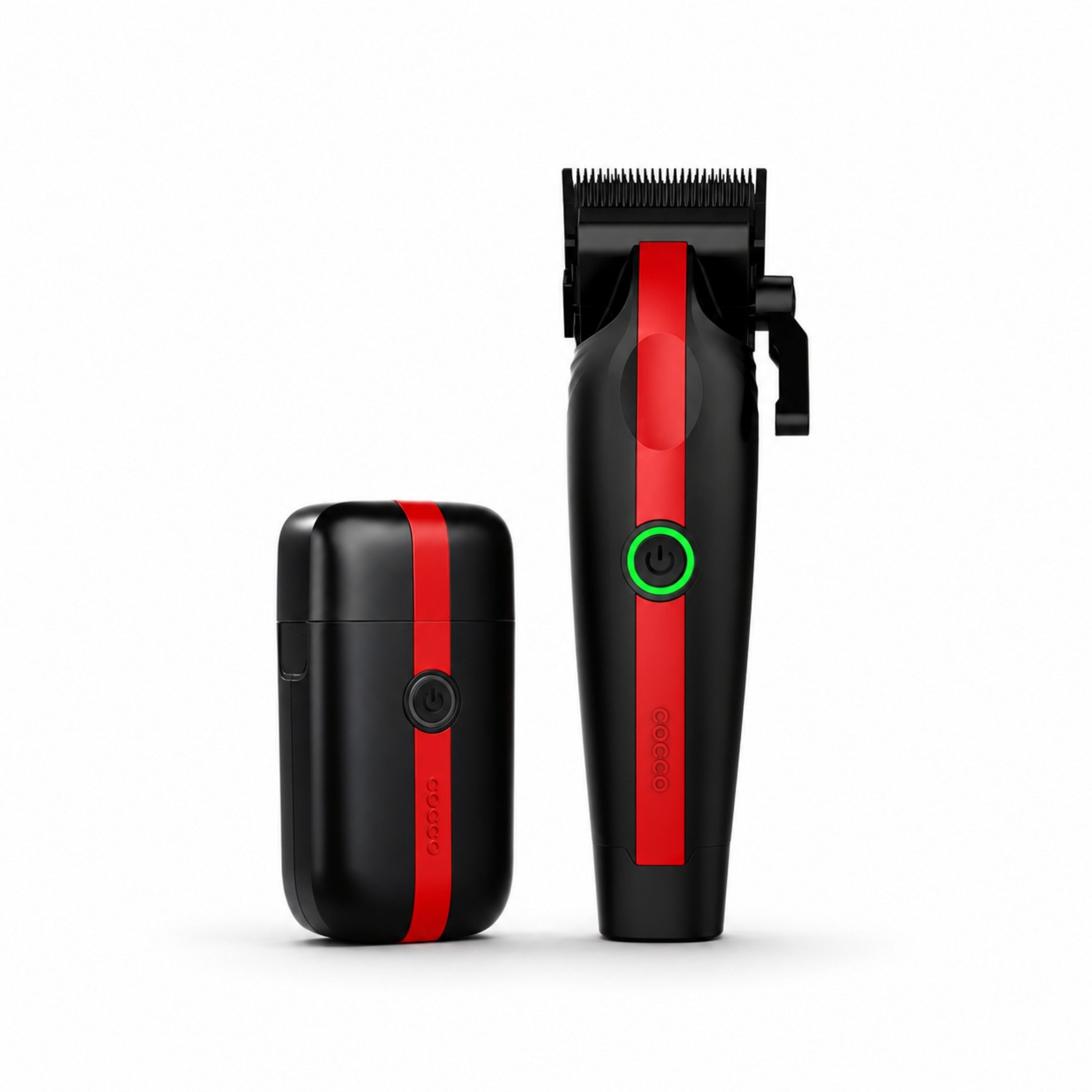 Veloce Lite black/red clipper & Shaver Combo
