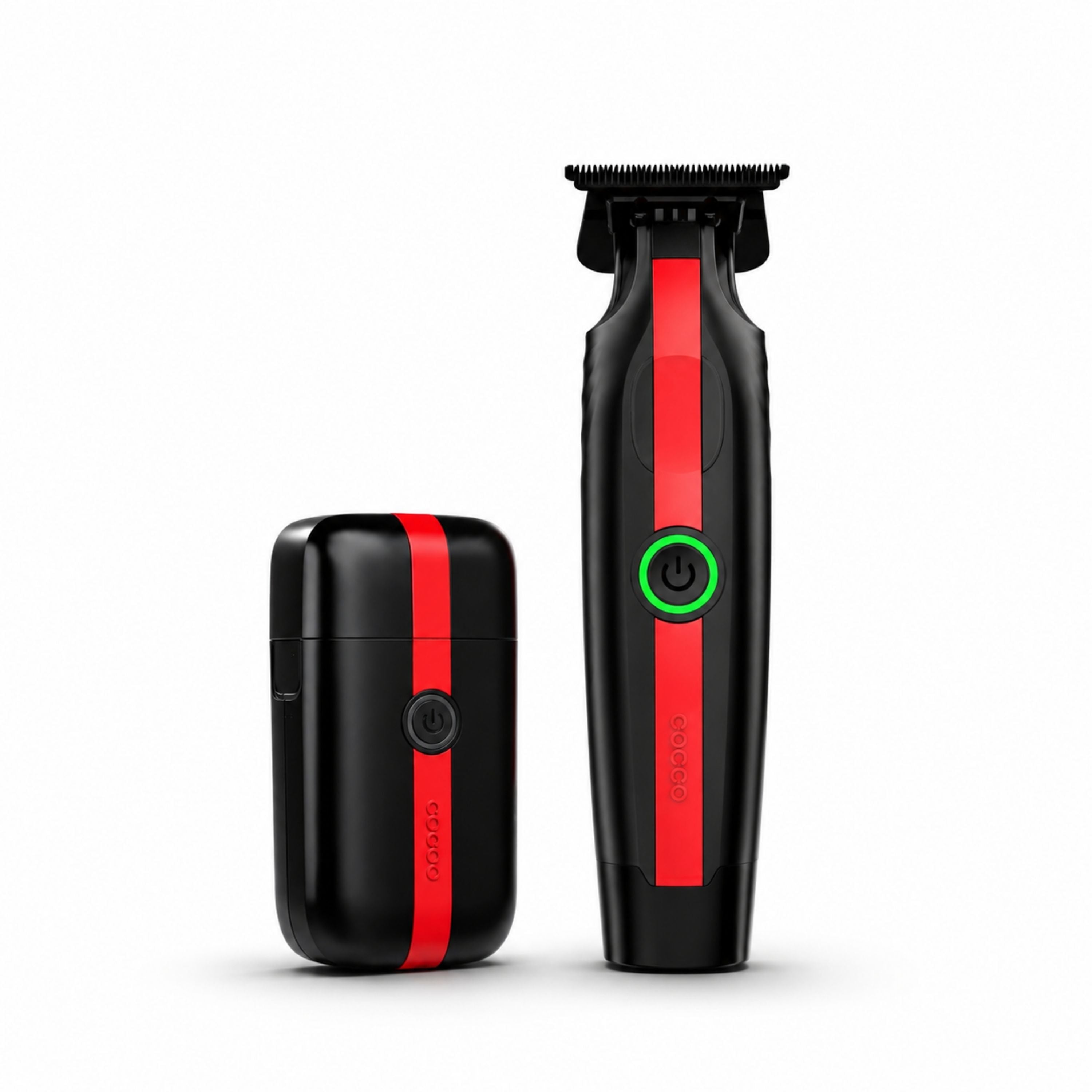 Veloce Lite black/red trimmer & Shaver Combo