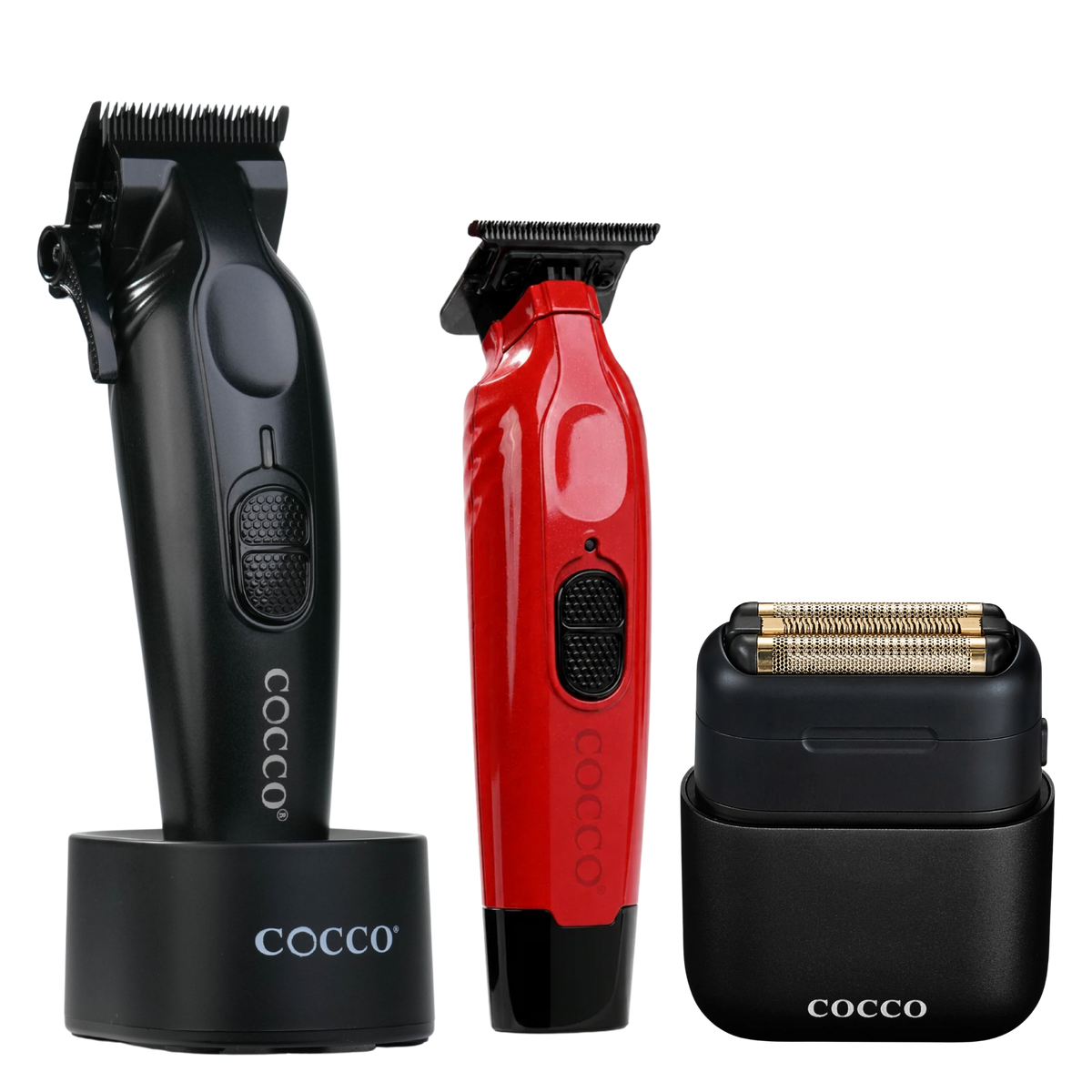 COCCO® Hyper Veloce Clipper, Trimmer & Impacto Shaver Bundle