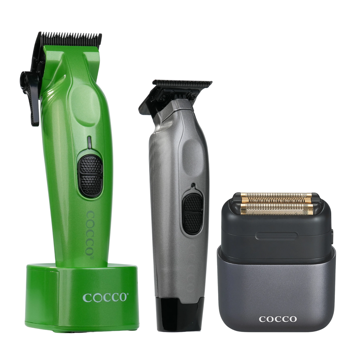 COCCO® Hyper Veloce Clipper, Trimmer & Impacto Shaver Bundle