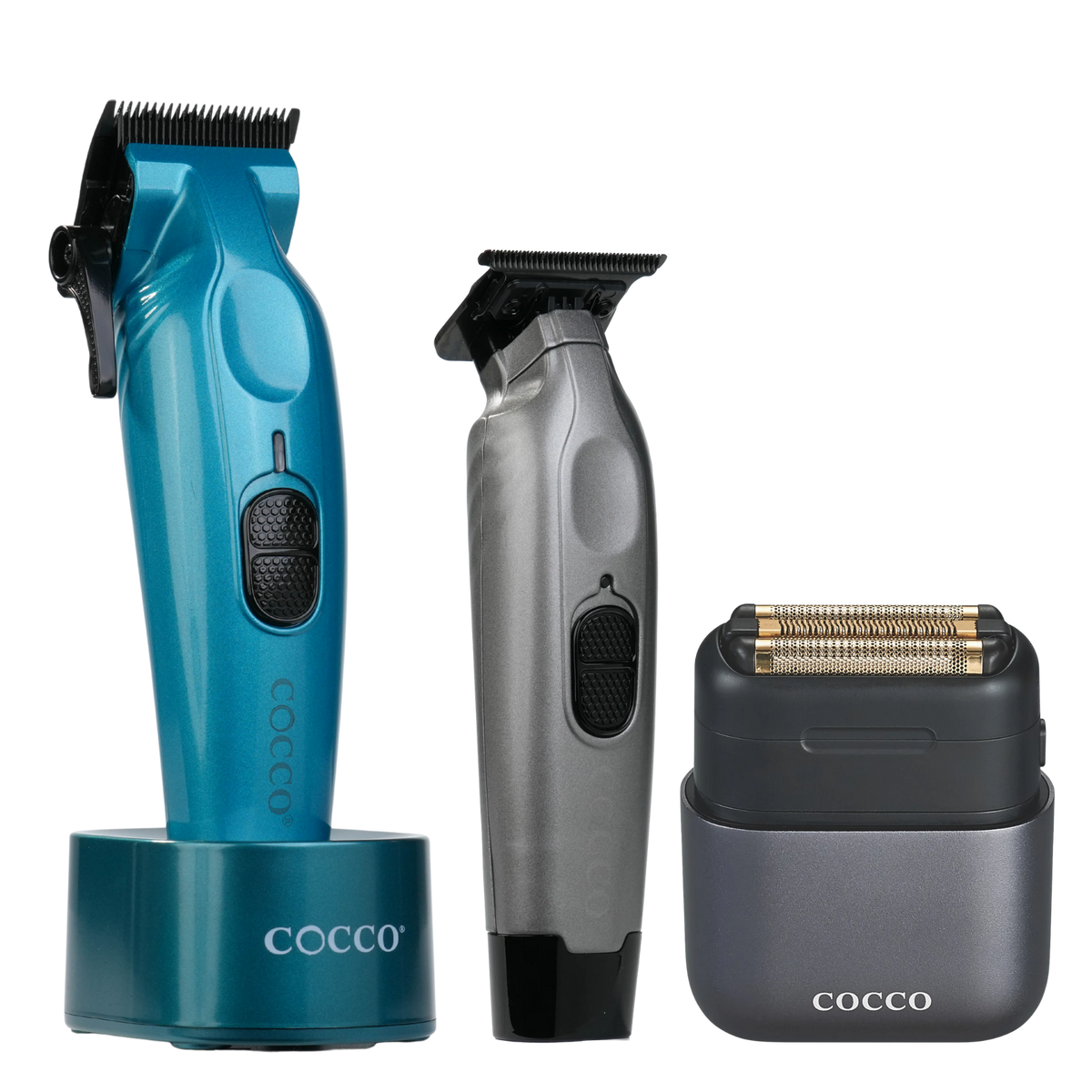 COCCO® Hyper Veloce Clipper, Trimmer & Impacto Shaver Bundle