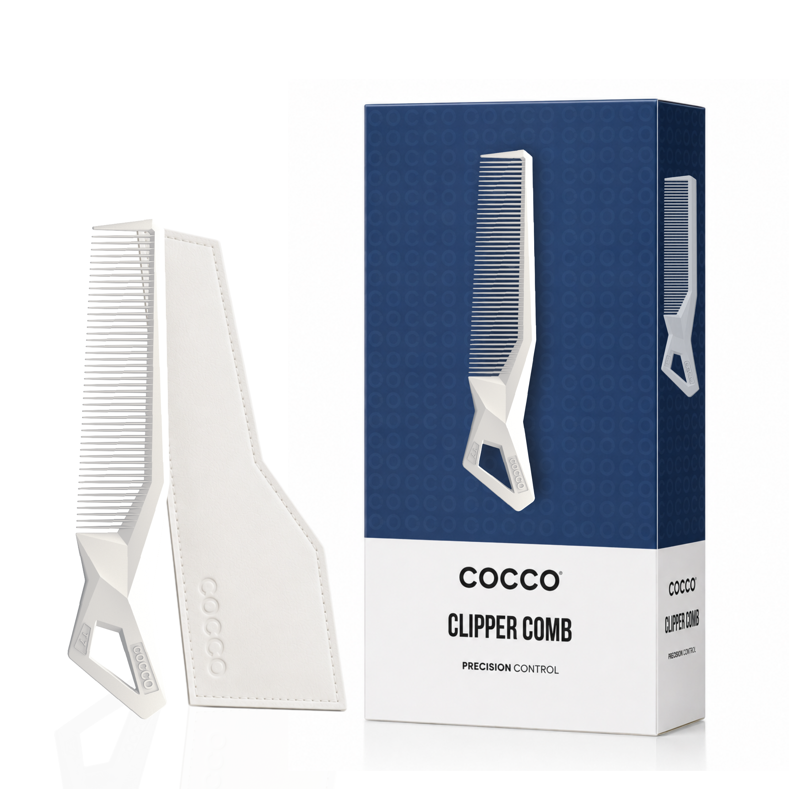Clipper Comb (White)