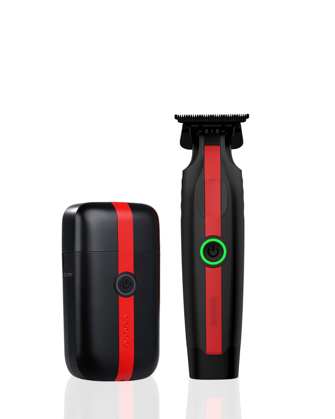 Veloce Lite black/red trimmer & Shaver Combo
