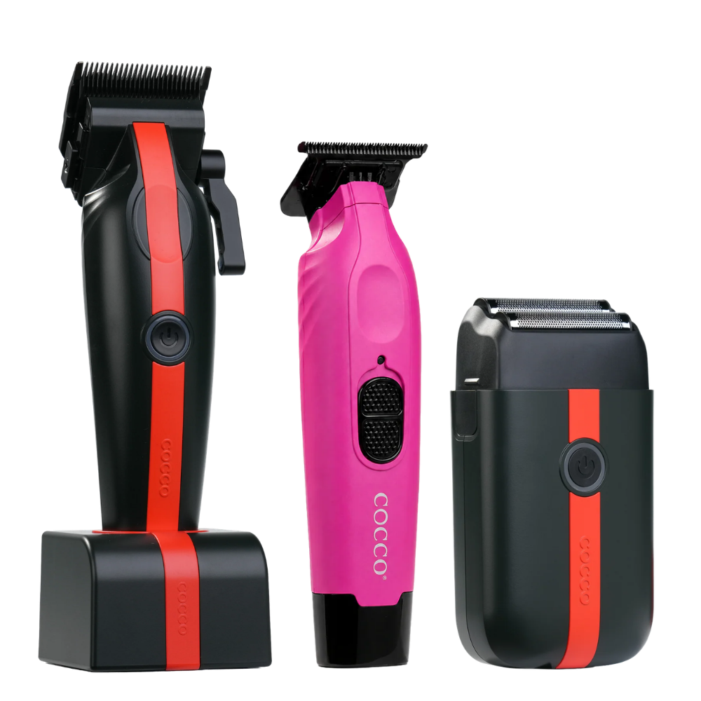 COCCO® Veloce Lite Clipper & Shaver + Hyper Veloce Trimmer Bundle