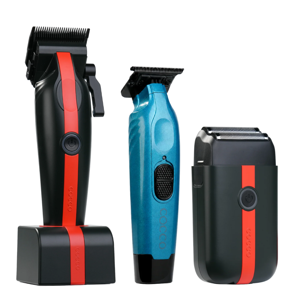 COCCO® Veloce Lite Clipper & Shaver + Hyper Veloce Trimmer Bundle