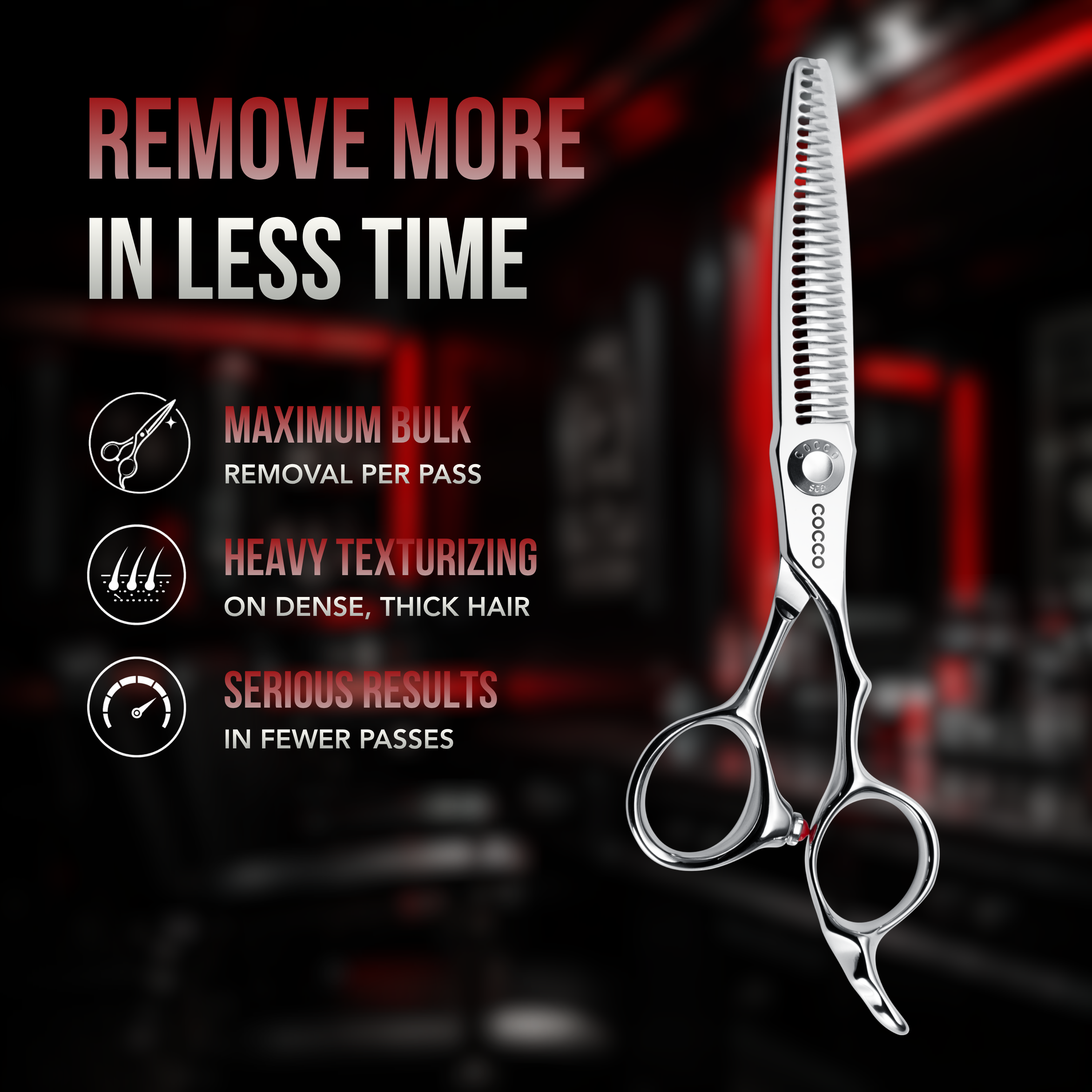 SCO Thinning Shear Silver (10 Tooth)