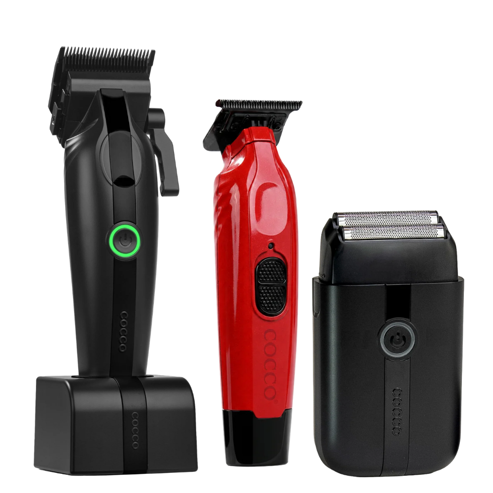COCCO® Veloce Lite Clipper & Shaver + Hyper Veloce Trimmer Bundle